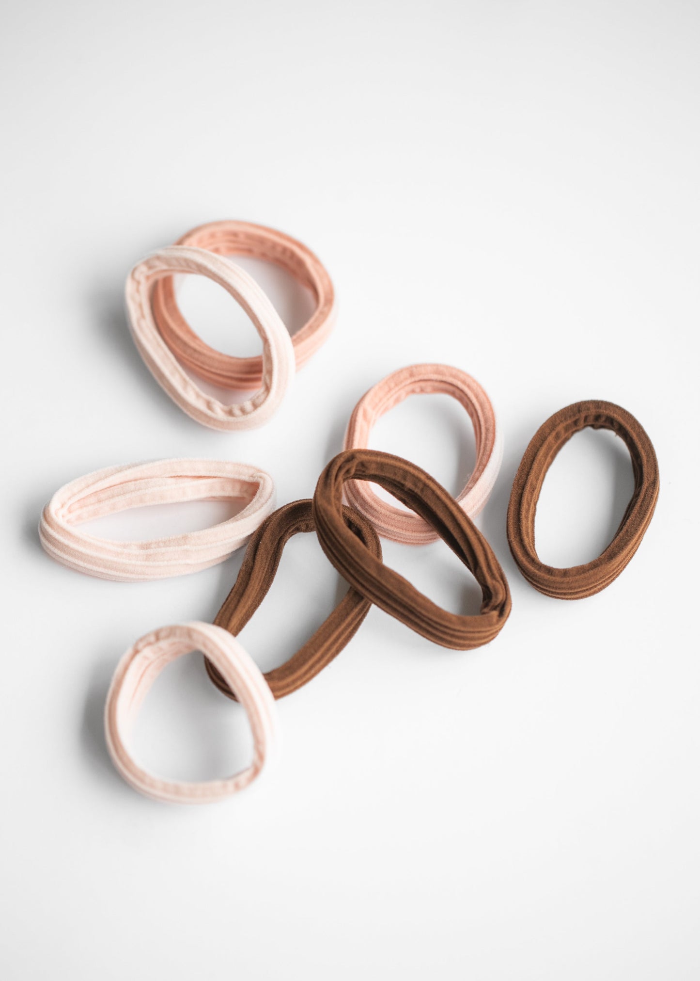 KITSCH™ Recycled Seamless Hair Elastics 8pc Set