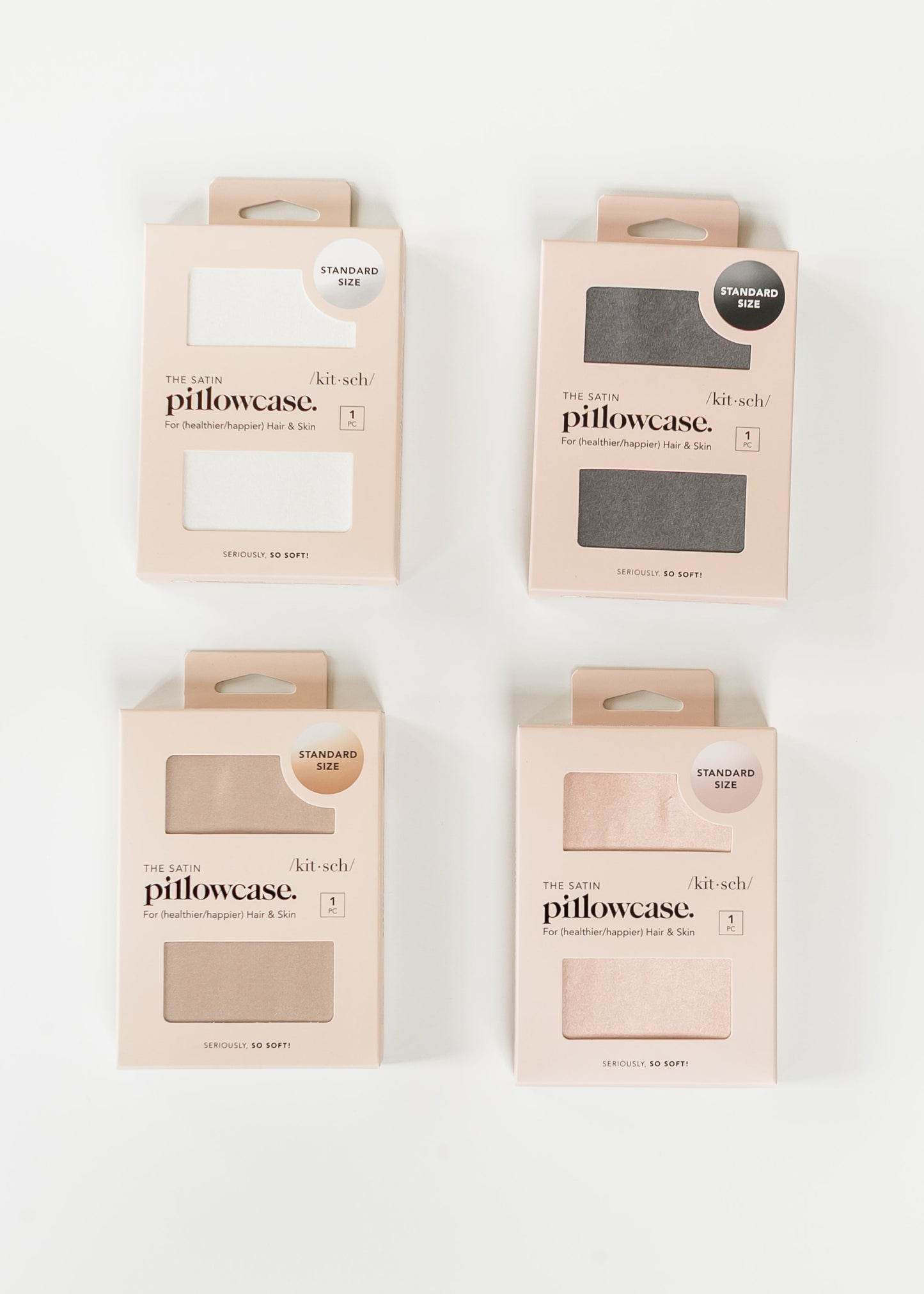 Kitsch™ Satin Standard Size Pillowcase