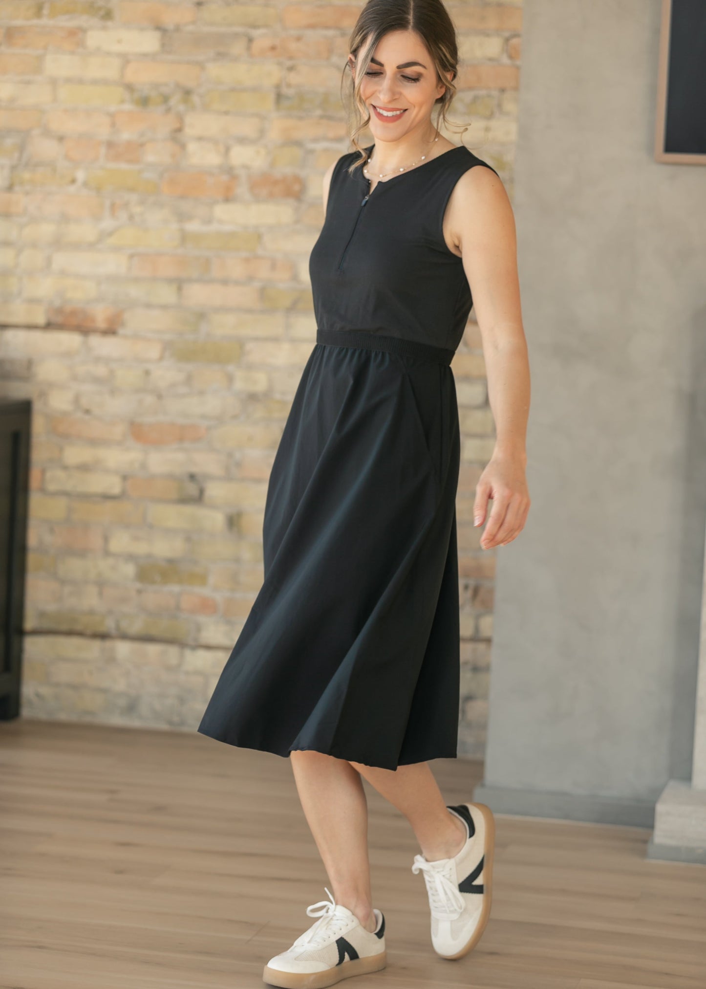 Kitt Sleeveless Midi Dress