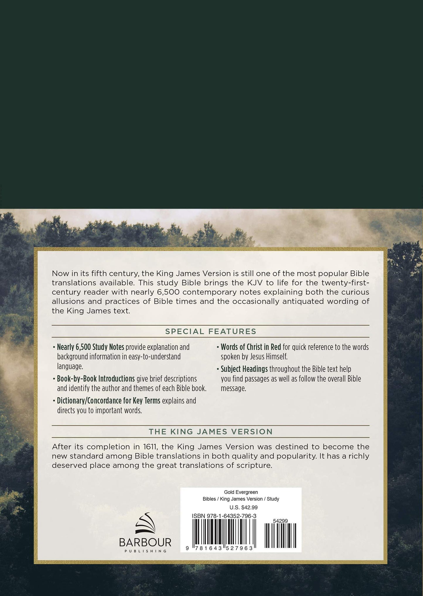 KJV Large Print Evergreen Study Bible