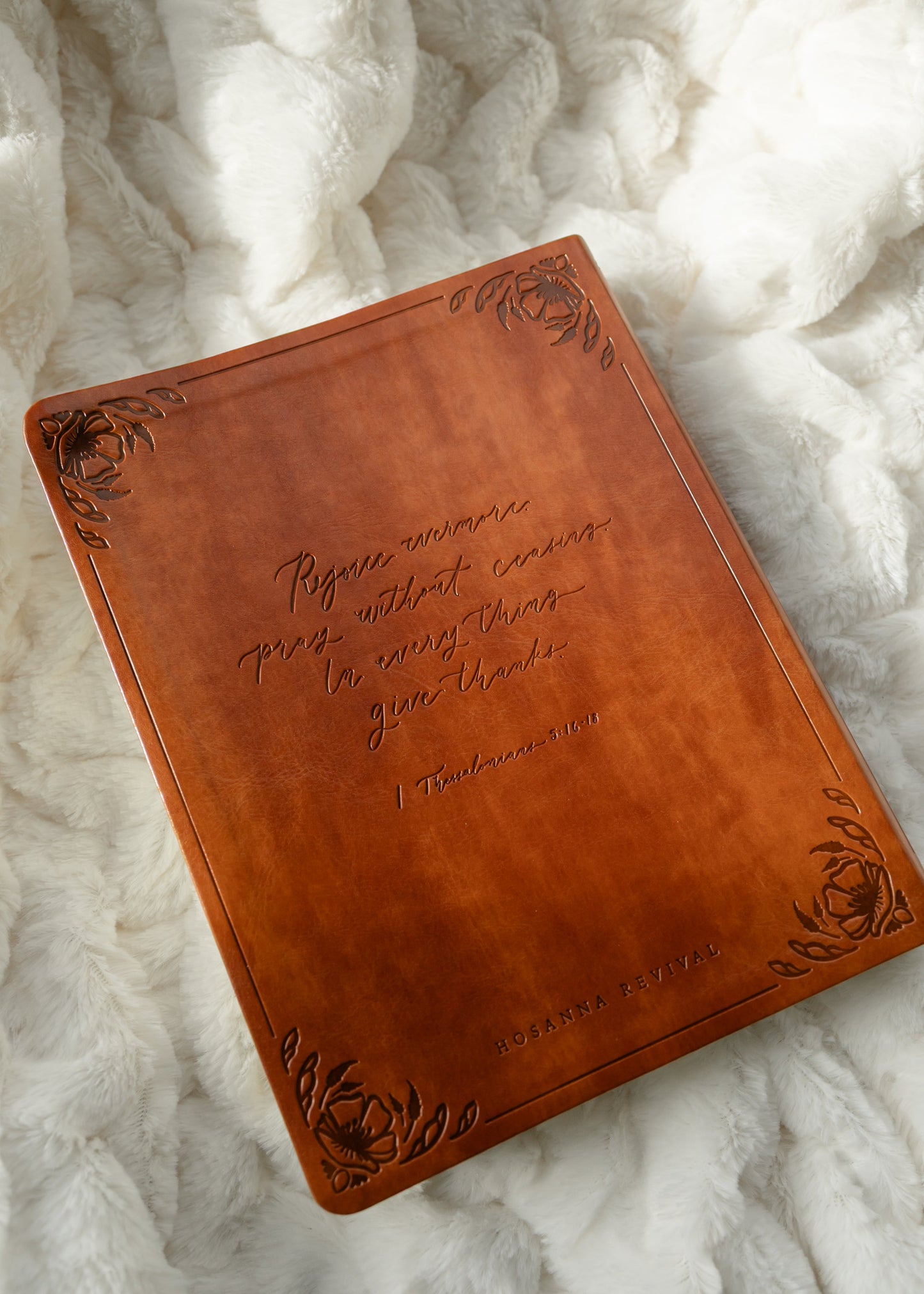 Hosanna Revival KJV Large Print Notetaking Bible Vienna Theme