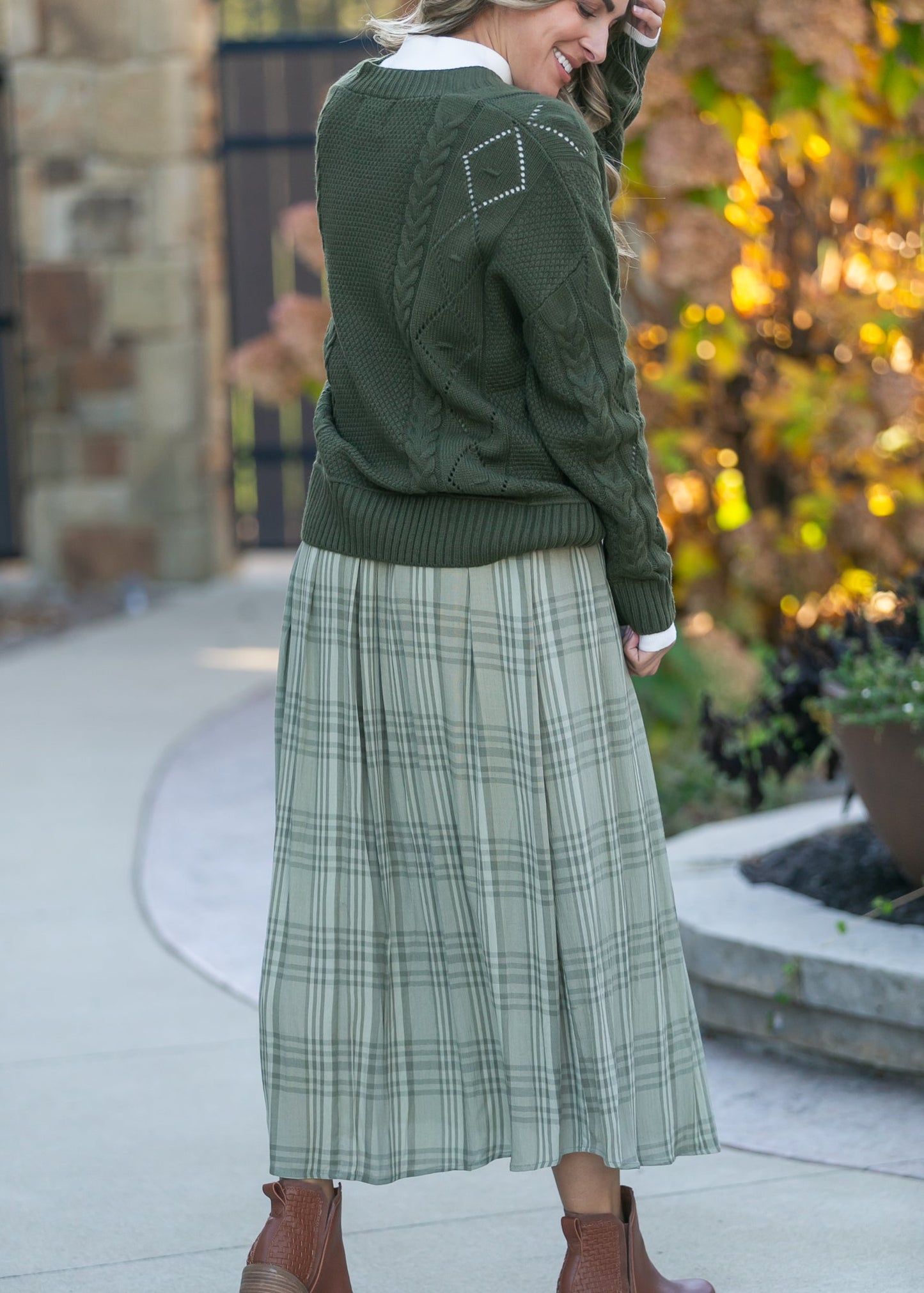 Knit Button Up Cardigan