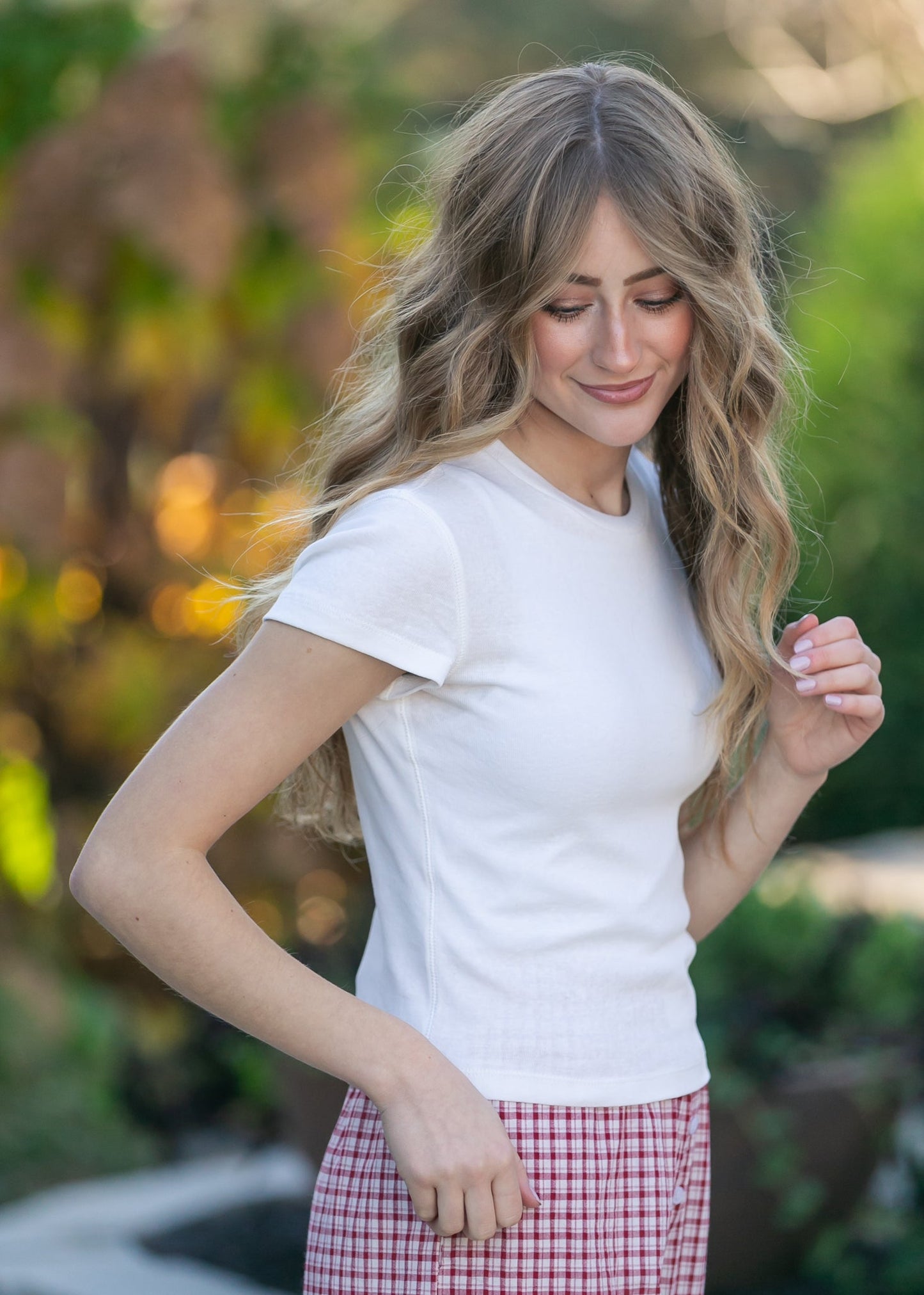 Knit Short Sleeve Baby Tee
