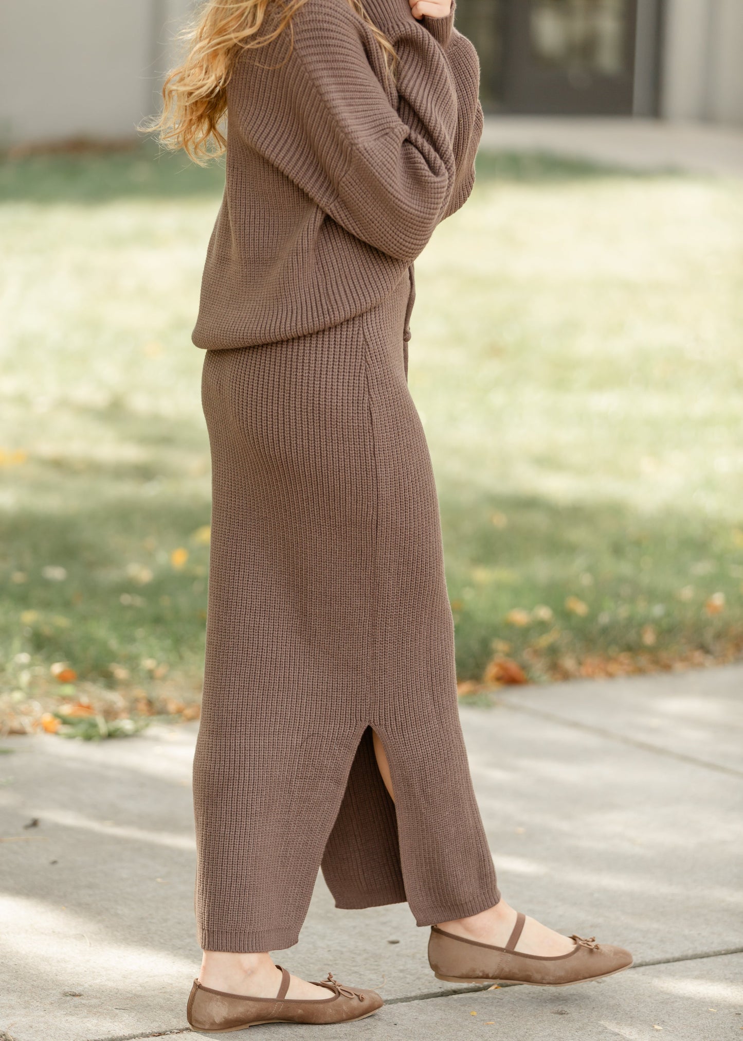 Knit Sweater Maxi Skirt - FINAL SALE