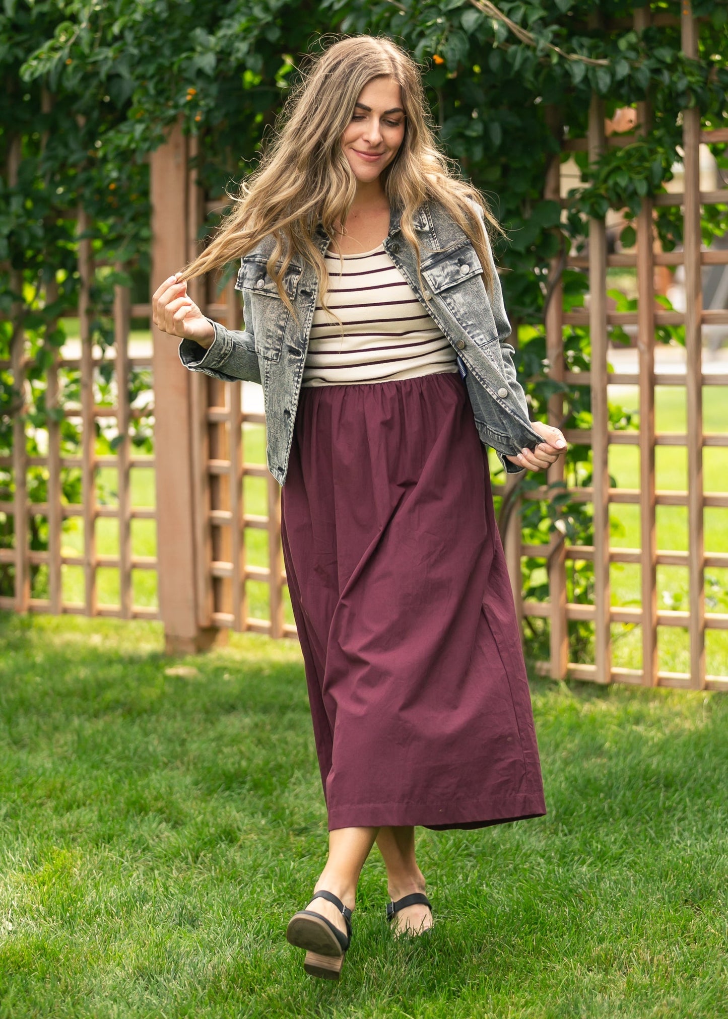 Knit Top Sleeveless Mix Dress - FINAL SALE