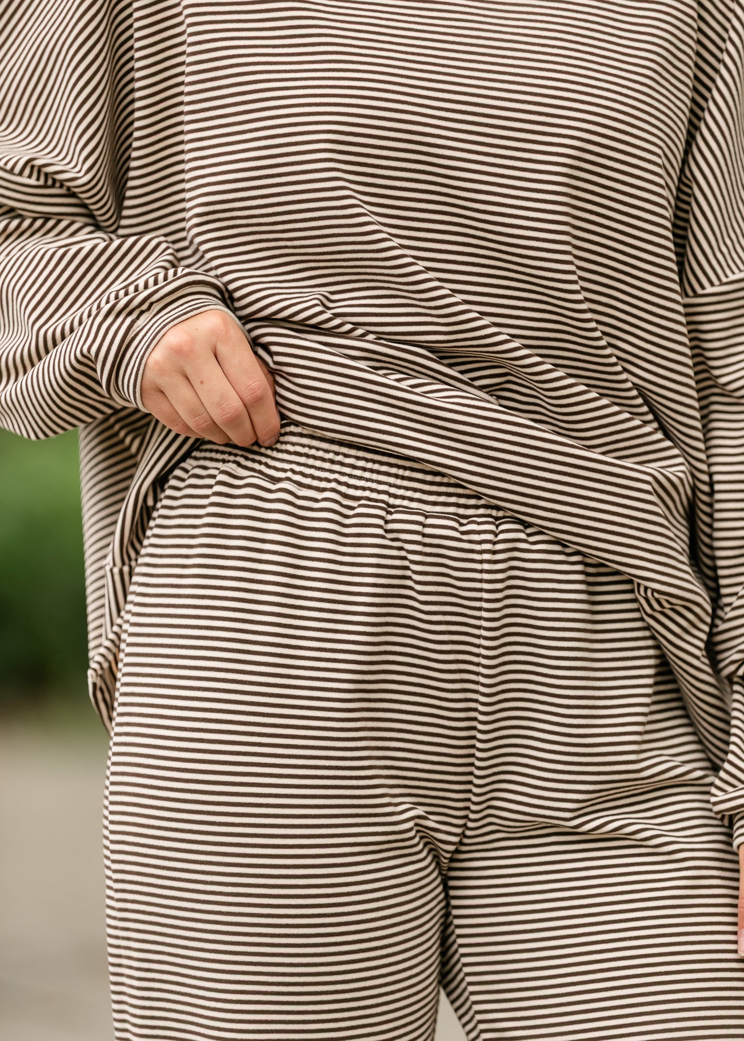Know The Game Striped Sweats