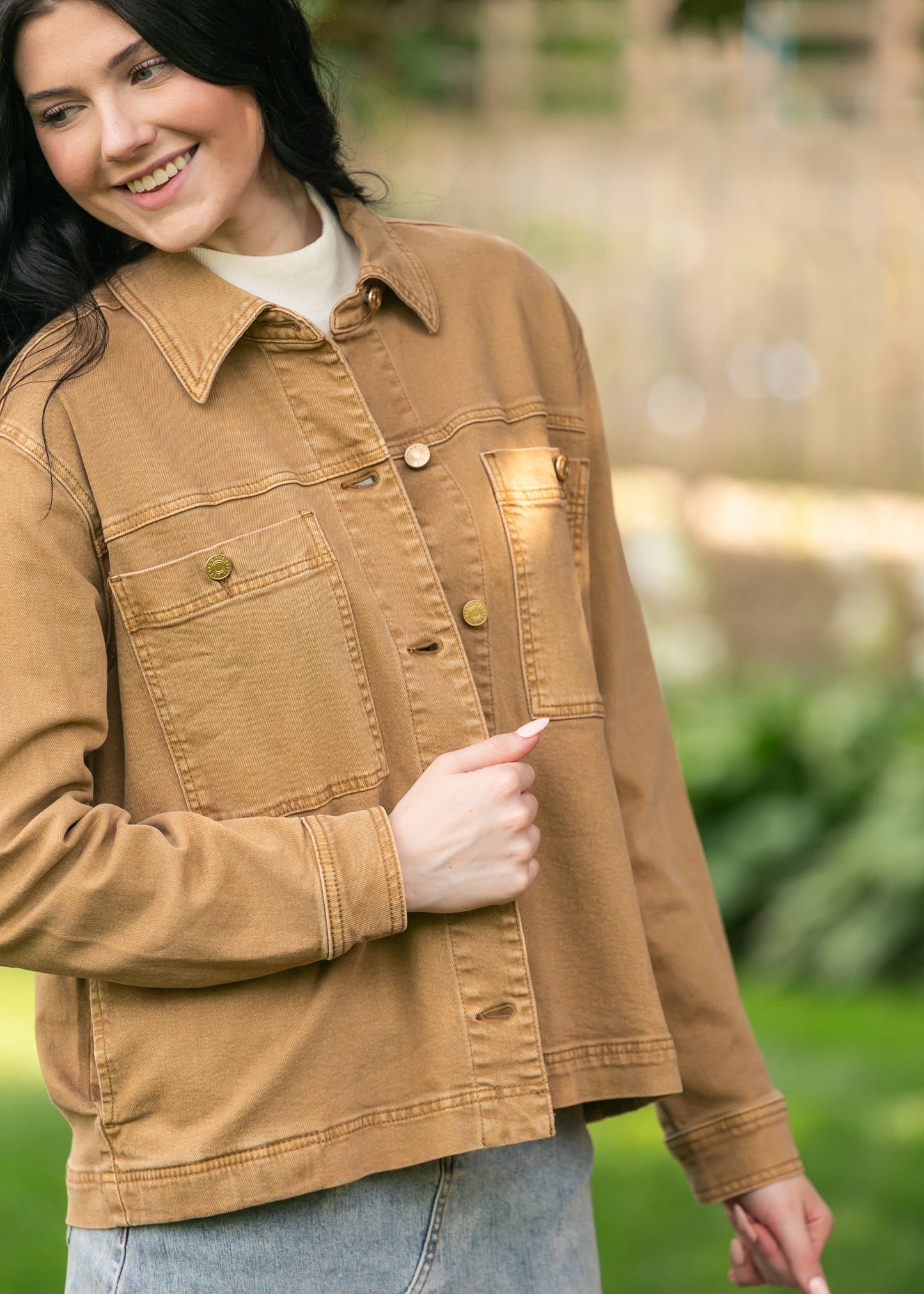 Kut From the Kloth® Barb Carmel Jacket - FINAL SALE