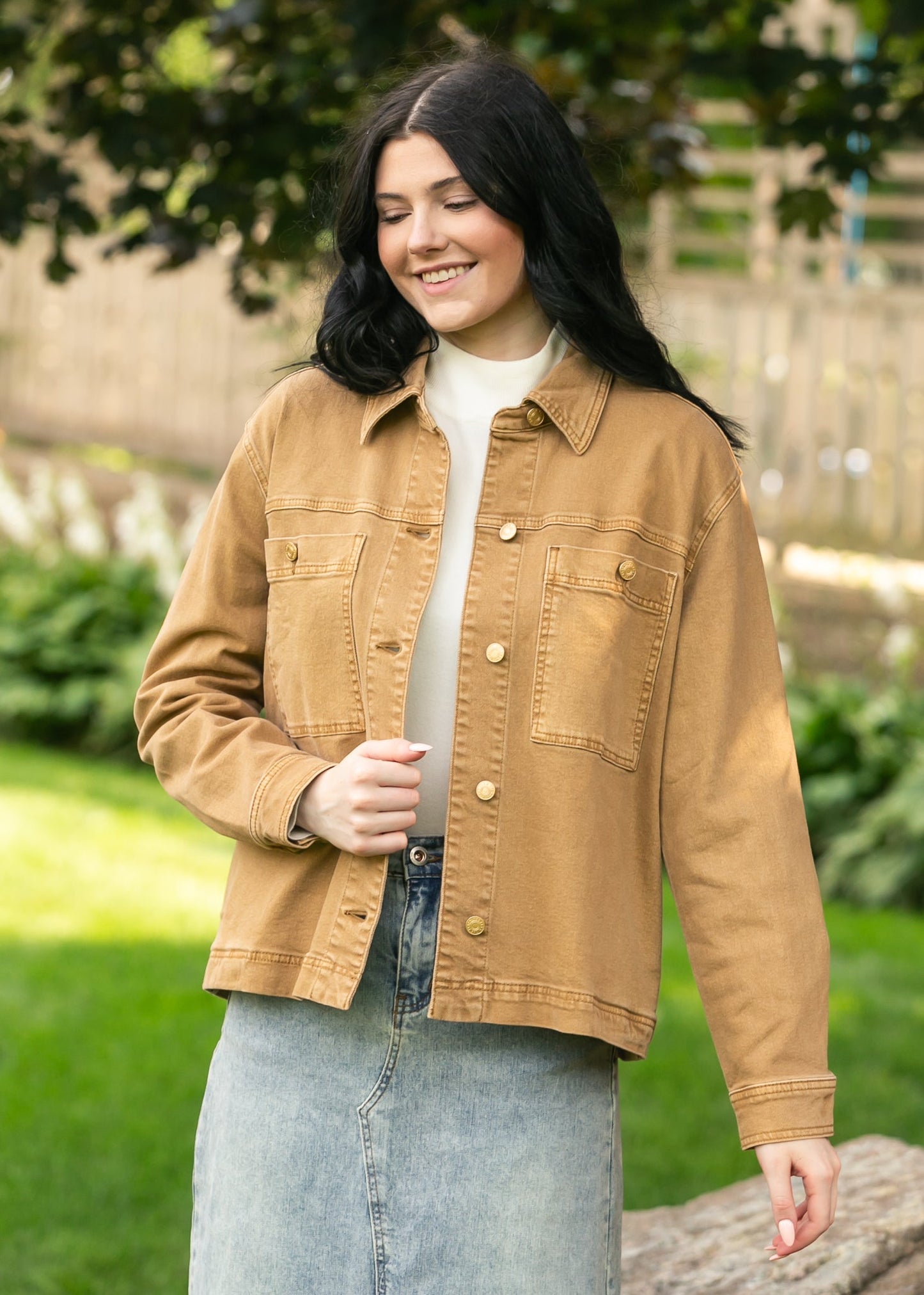 Kut From the Kloth® Barb Carmel Jacket - FINAL SALE