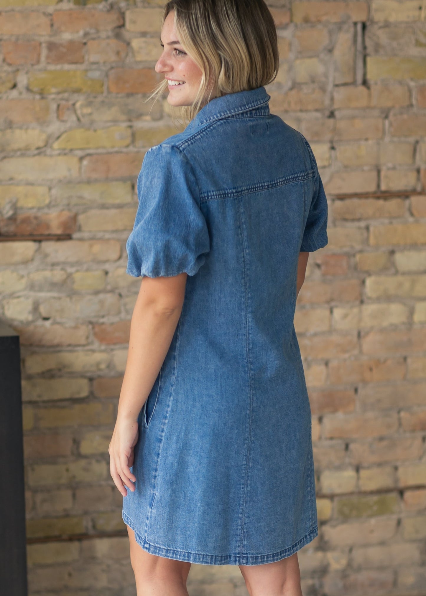 Kut from the Kloth® Blanca Denim Shirt Dress - FINAL SALE