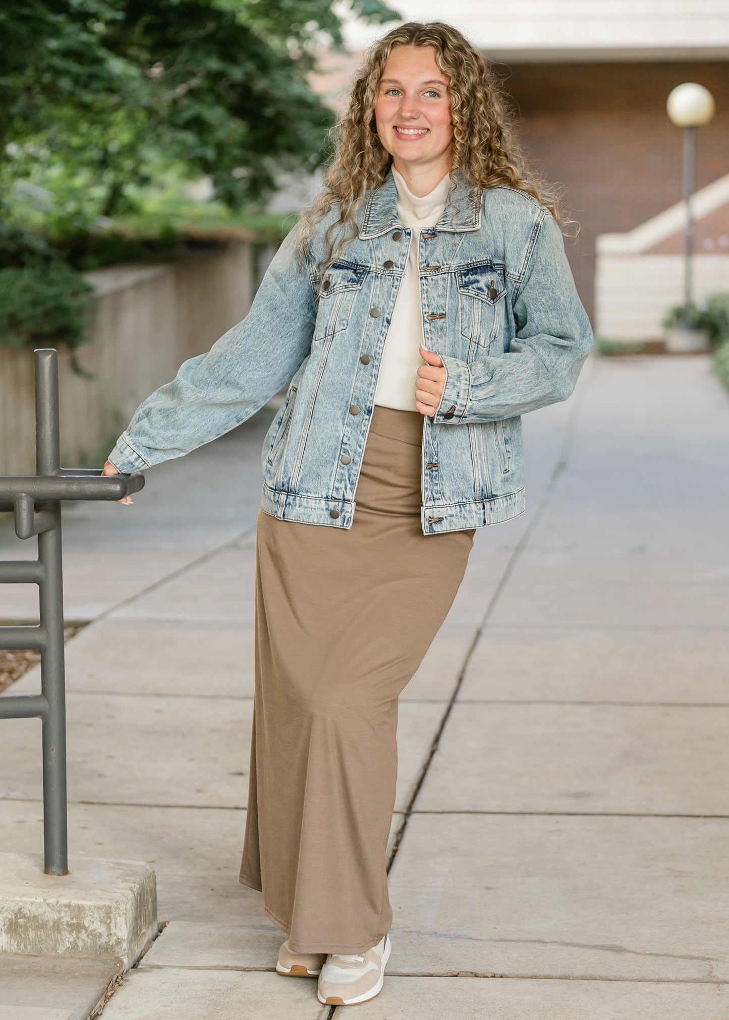 Kut from the Kloth® Emmy Light Wash Oversized Denim Jacket - FINAL SALE