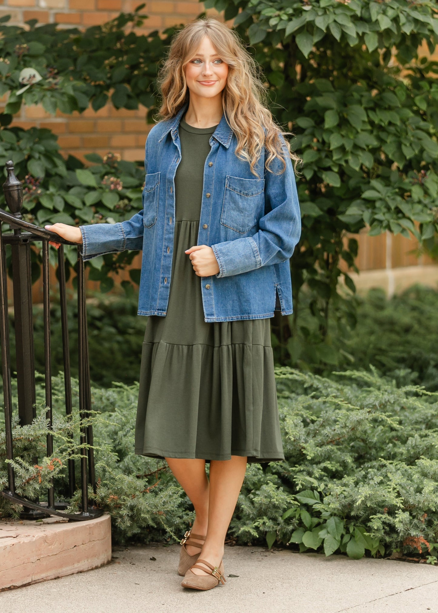 KUT from the Kloth® Gertie Button Front Top - FINAL SALE