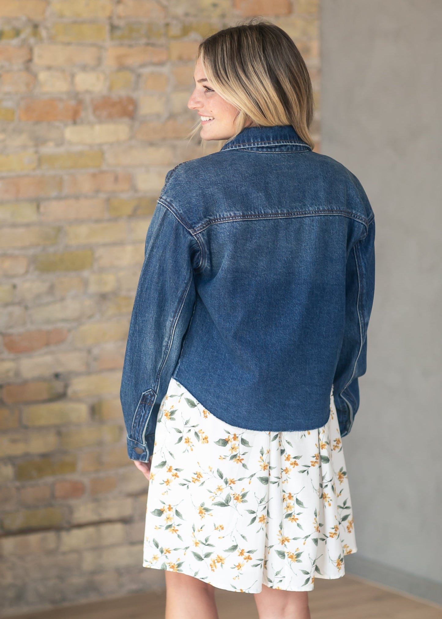 Kut from the Kloth® Lana Raw Hem Denim Jacket - FINAL SALE