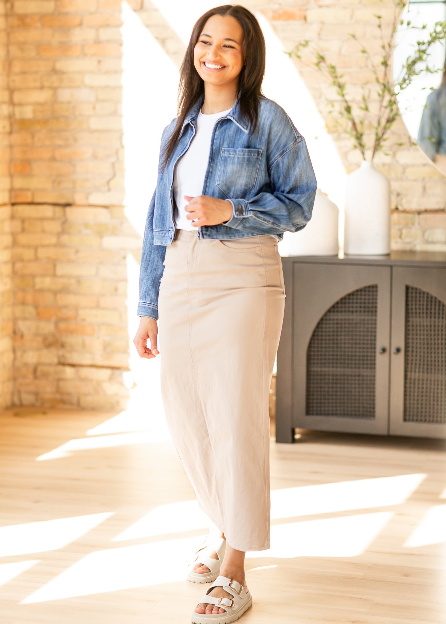 KUT from the Kloth® Luna Oversized Crop Zip Front Jacket - FINAL SALE
