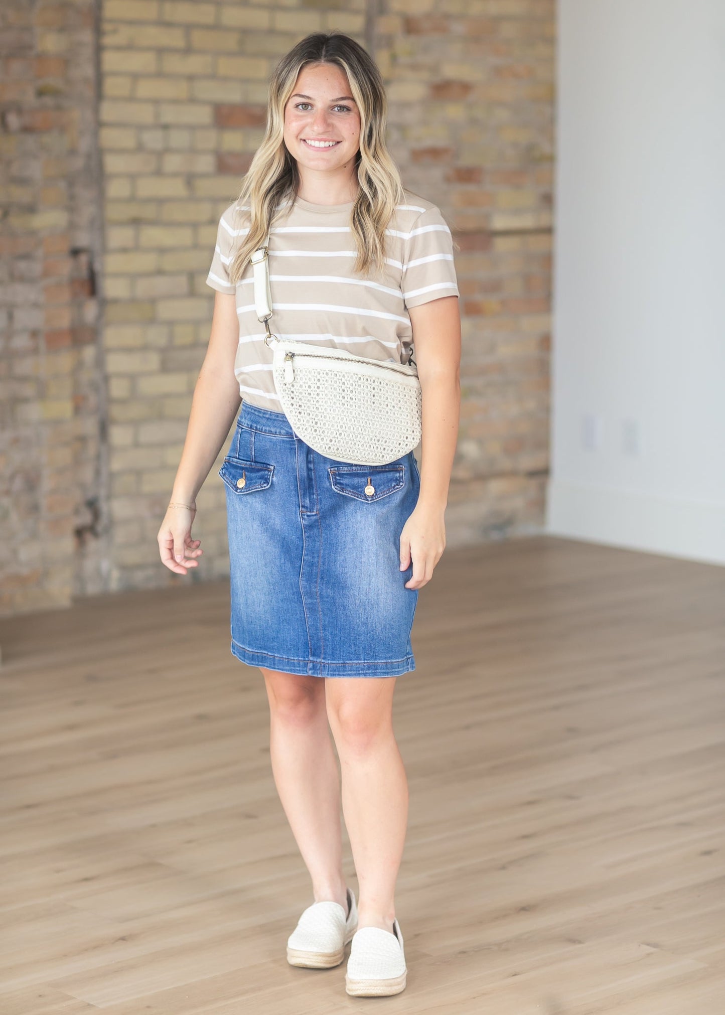 KUT from the Kloth® Rosetta Denim Pencil Skirt - FINAL SALE