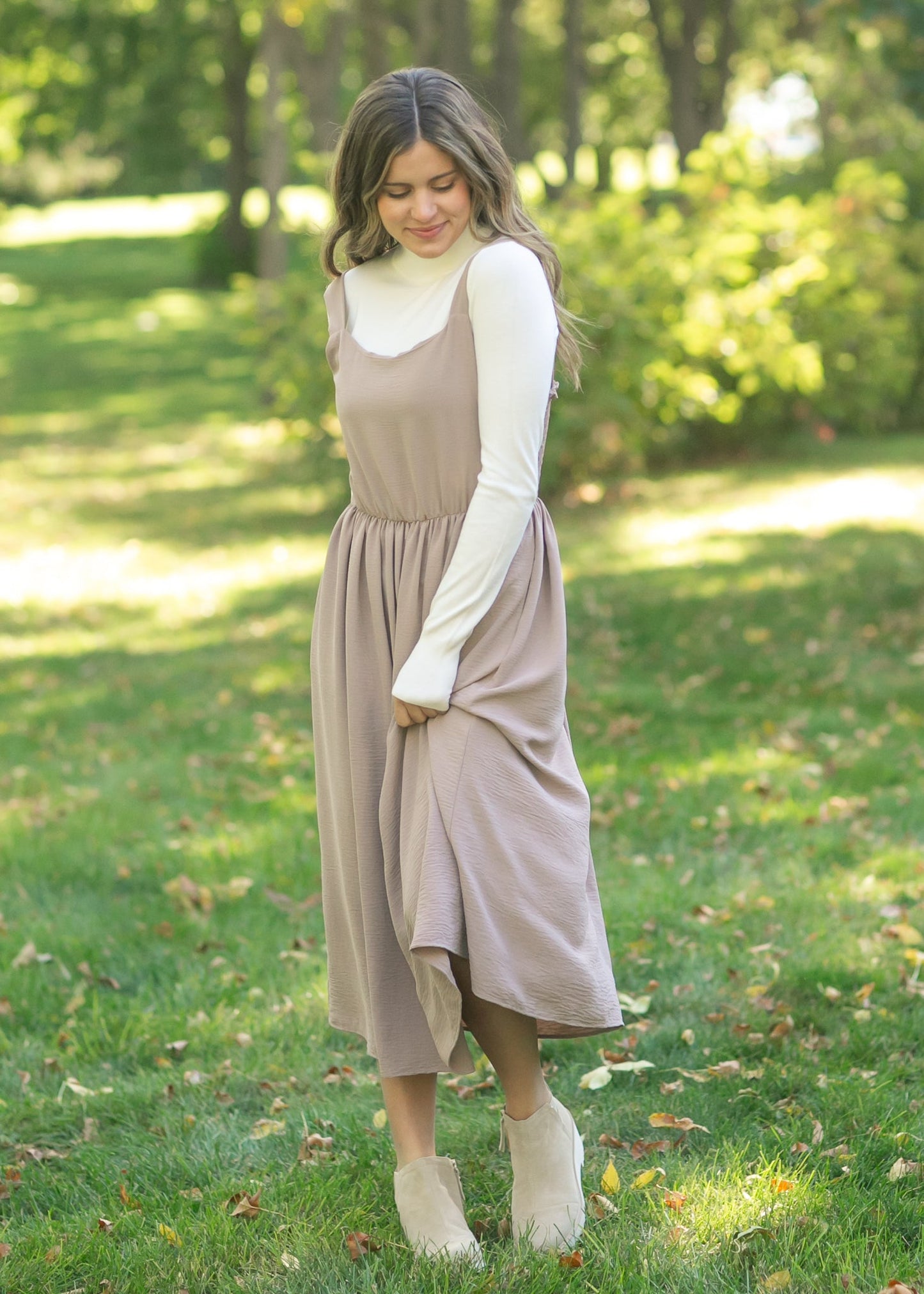 Laken Smocked Back Midi Dress - FINAL SALE