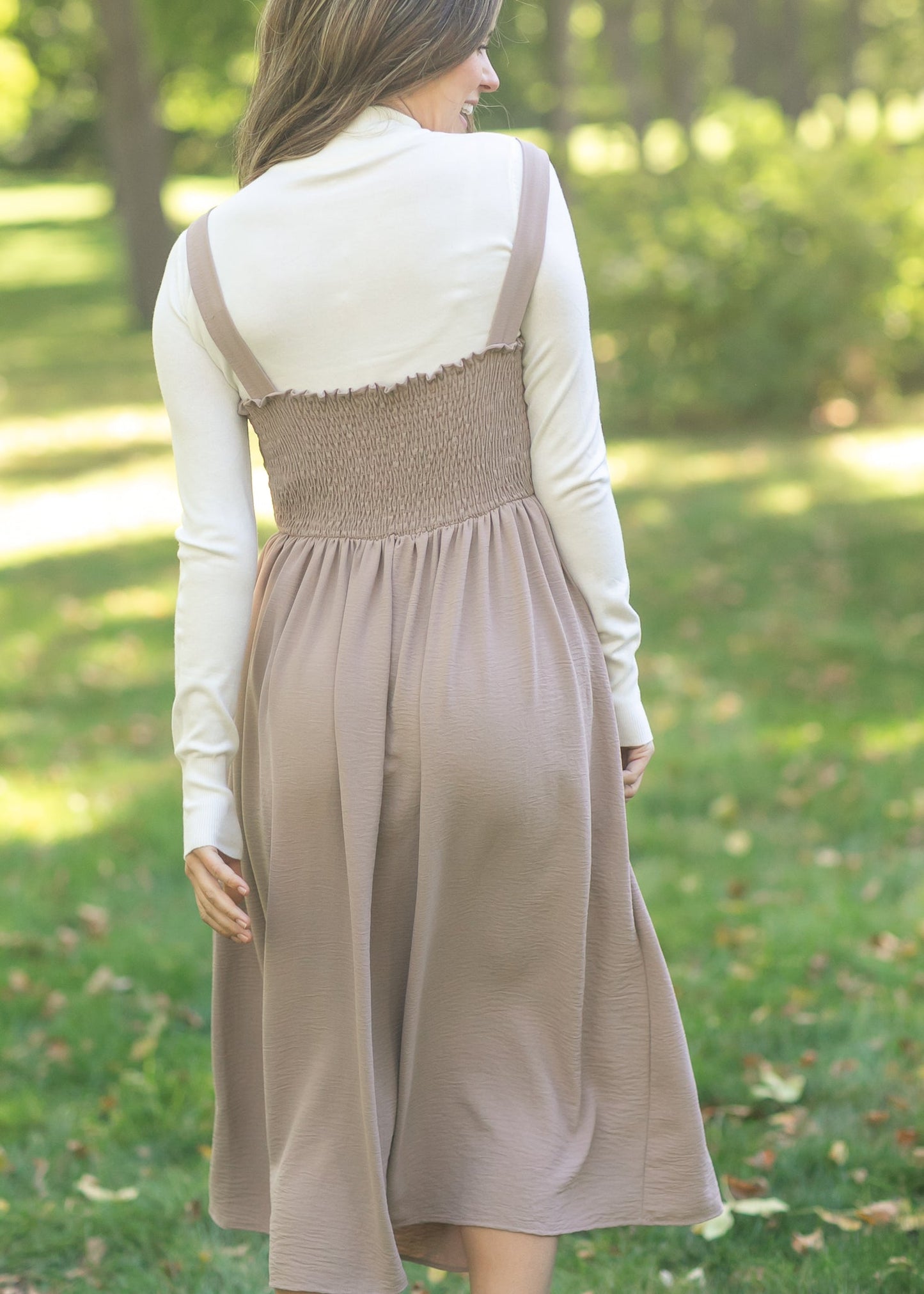 Laken Smocked Back Midi Dress - FINAL SALE