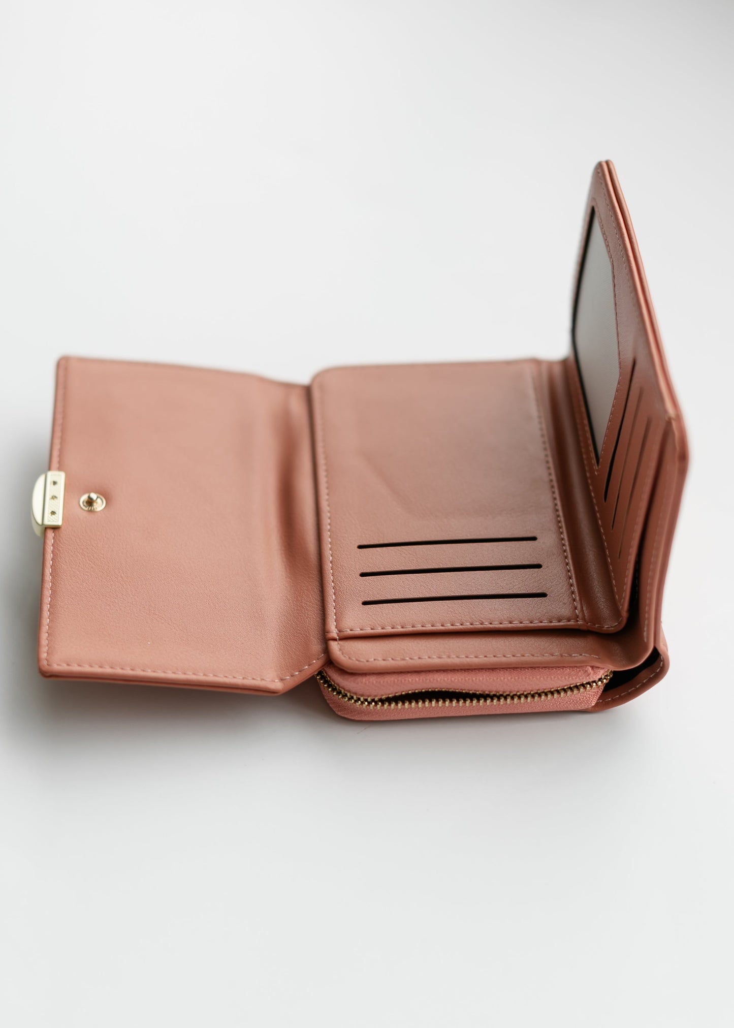 Large Multifunctional Zippered Wallet - FINAL SALE