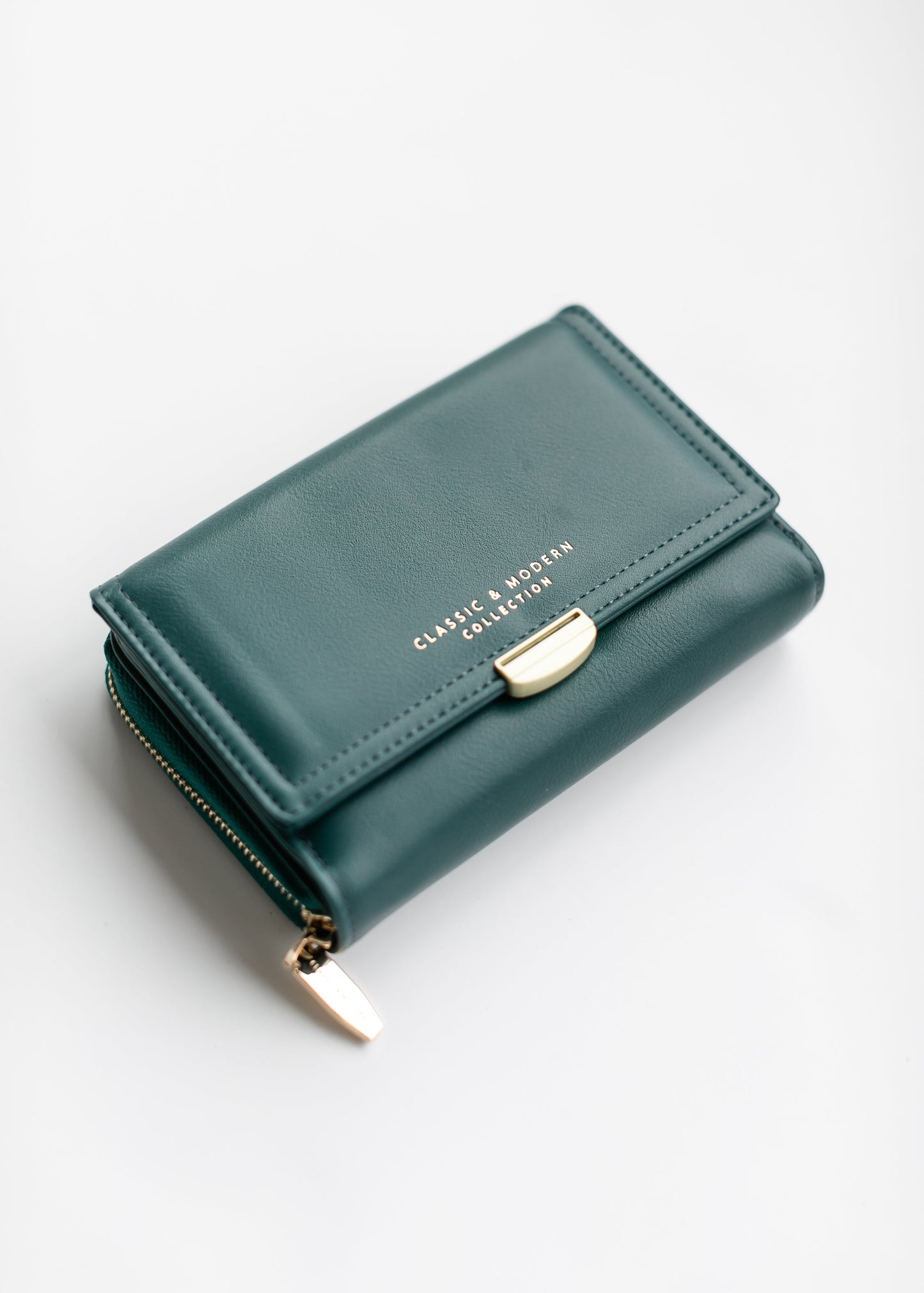 Large Multifunctional Zippered Wallet - FINAL SALE