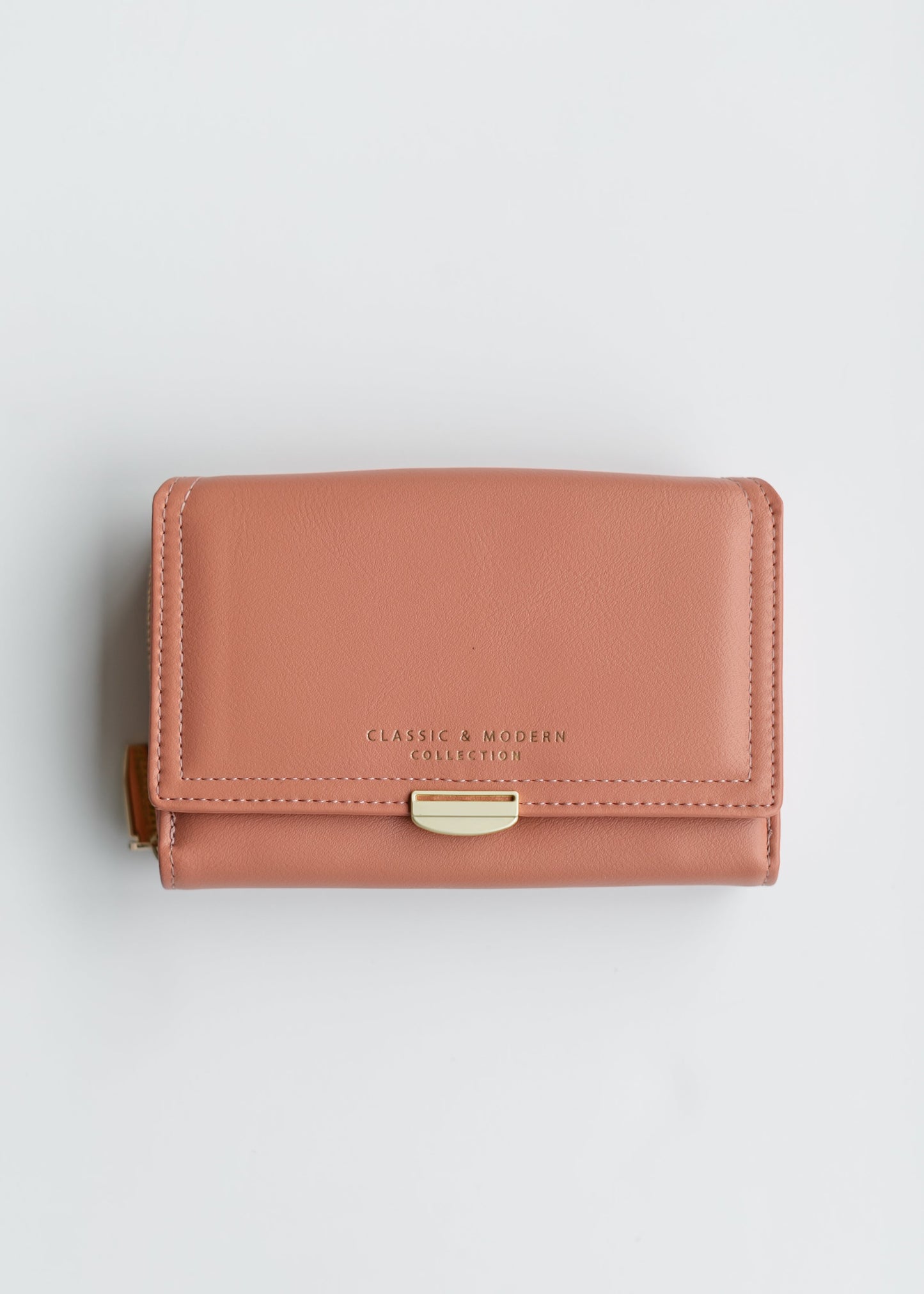 Large Multifunctional Zippered Wallet - FINAL SALE