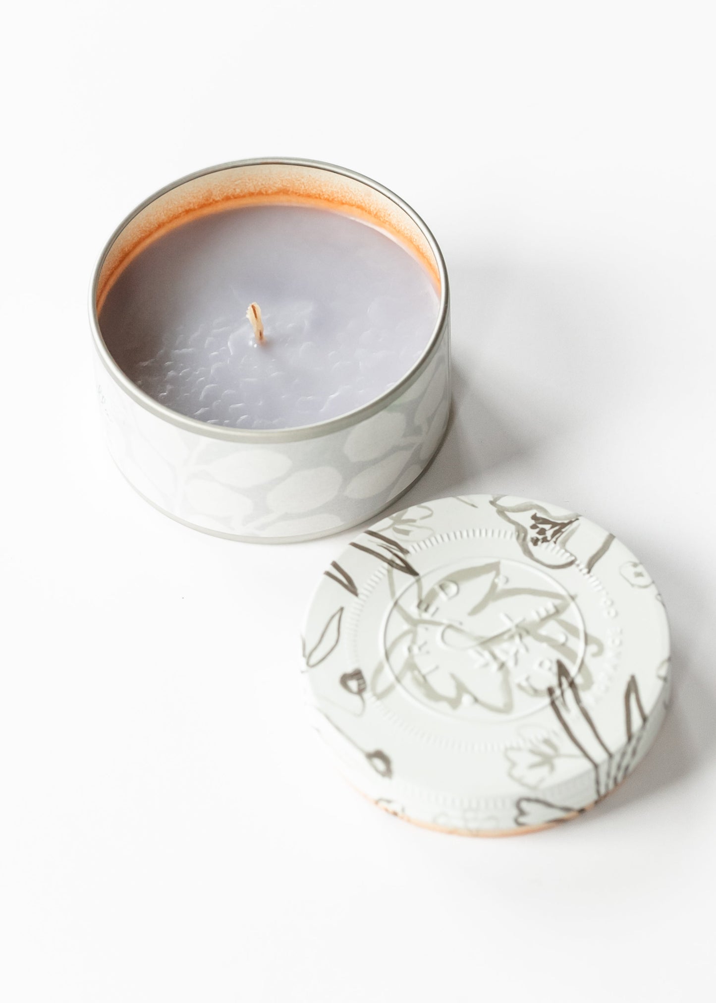 Lavender Vanilla Small Tin Candle