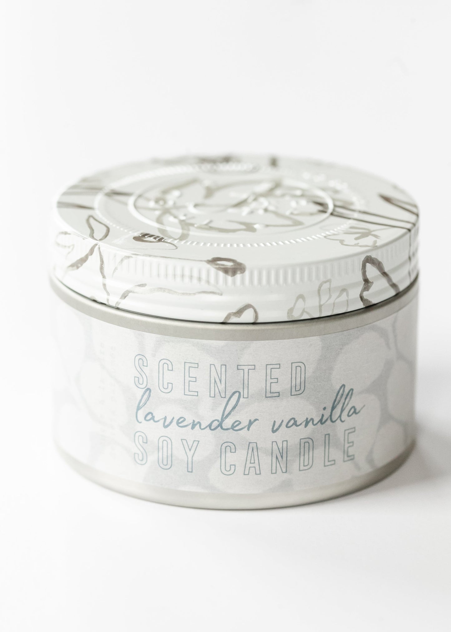 Lavender Vanilla Small Tin Candle
