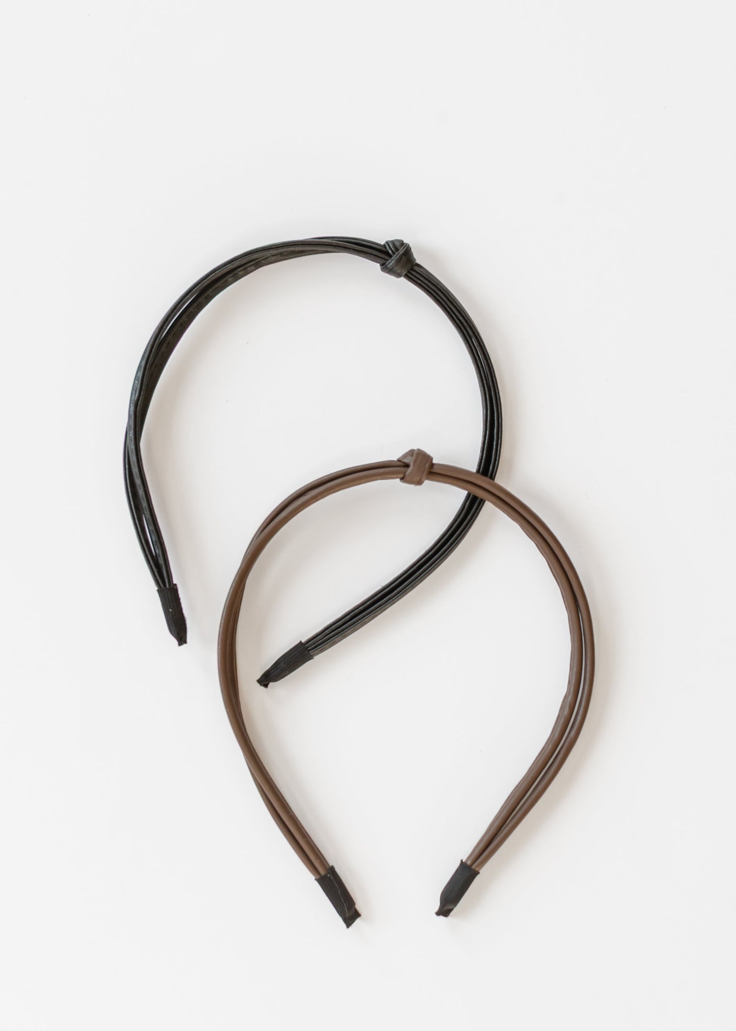 Leather Knot Headband