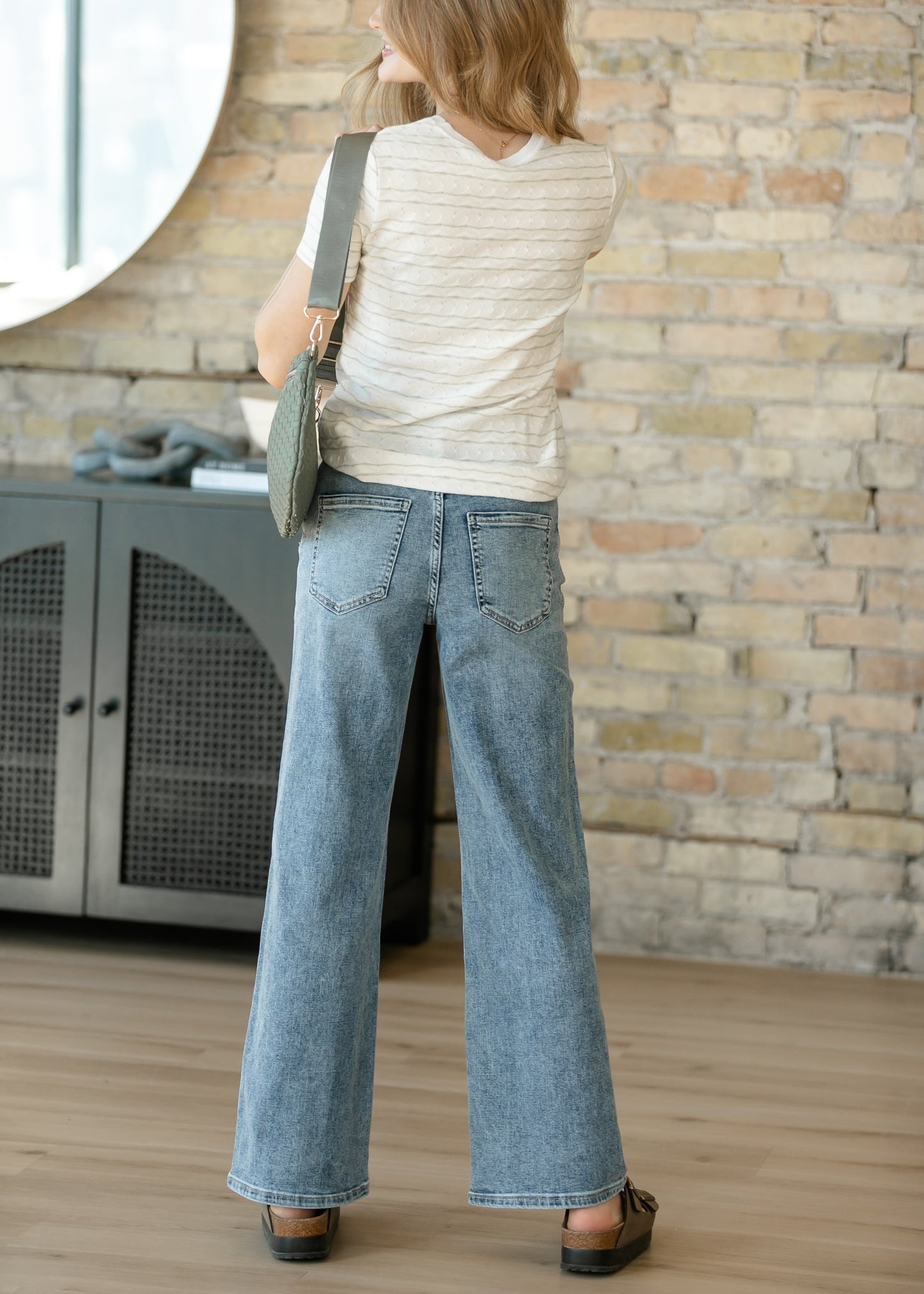 Liverpool Los Angeles® Stride Wide Leg Jeans