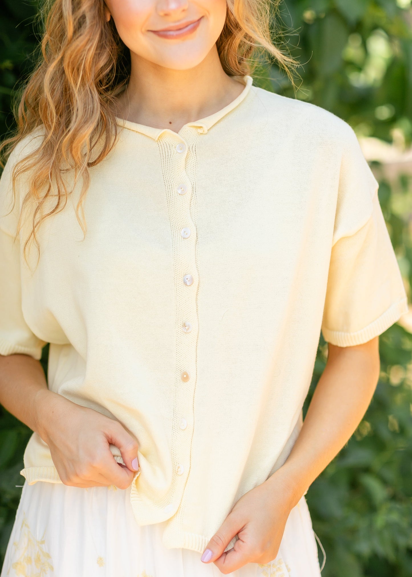 Logan Short Sleeve Cardigan