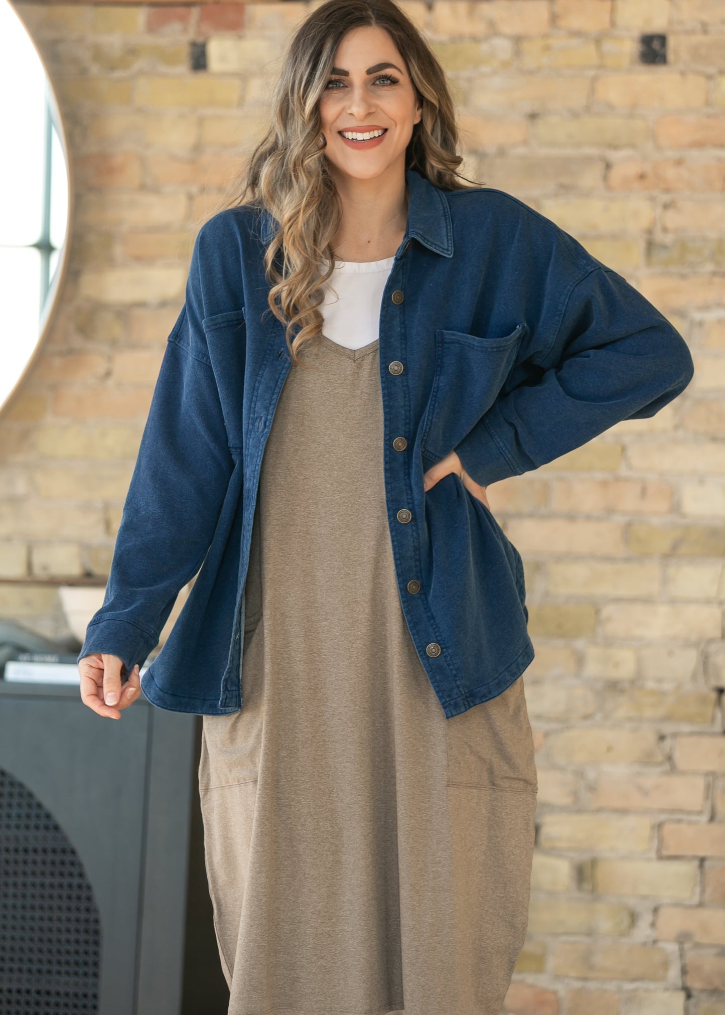Lolo Birch Racerback Midi Dress