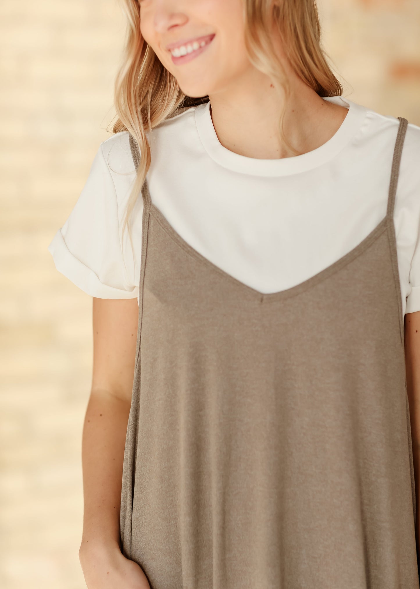 Lolo Birch Racerback Midi Dress