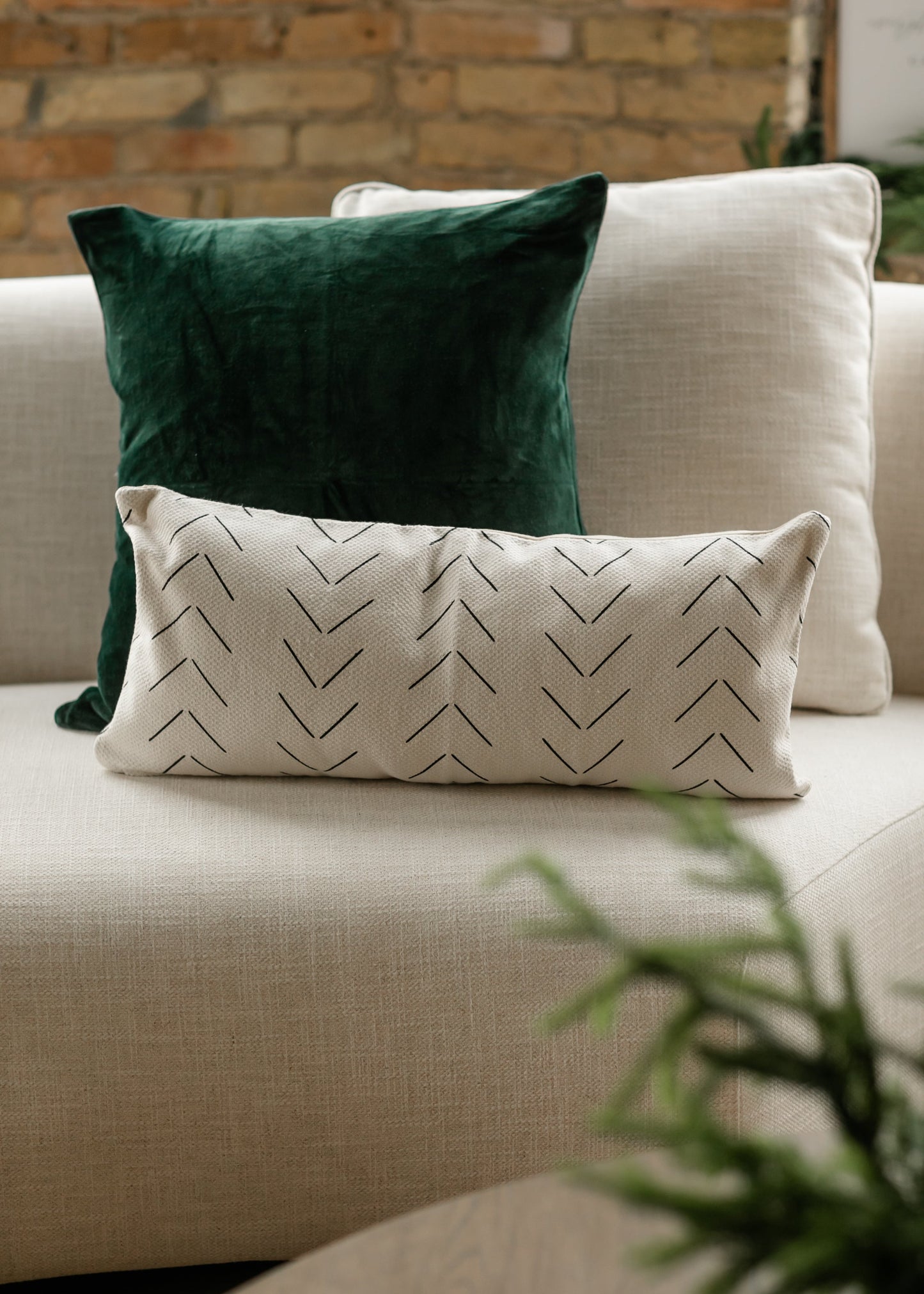 Lumbar Textured Pillow Case - FINAL SALE