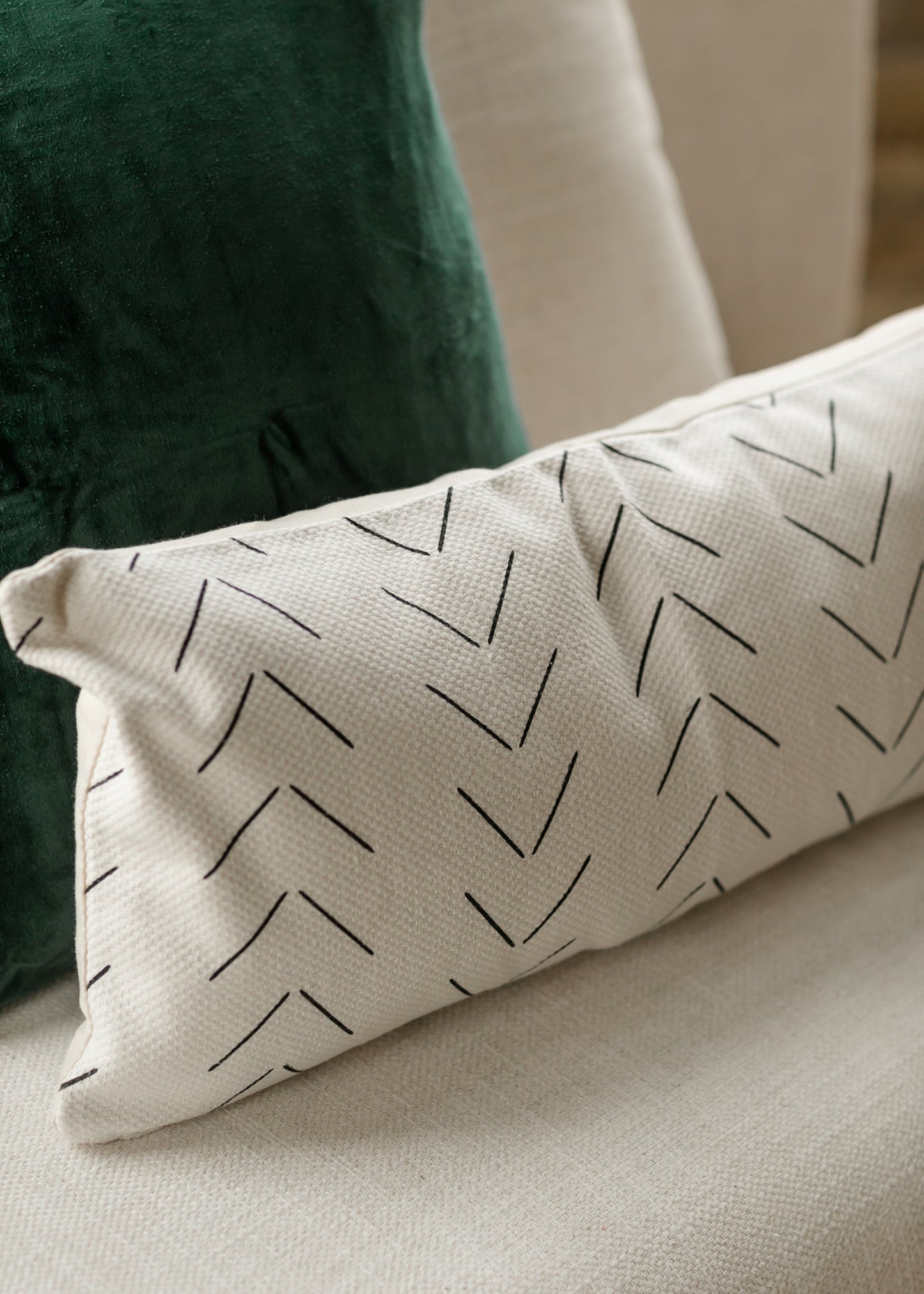 Lumbar Textured Pillow Case - FINAL SALE