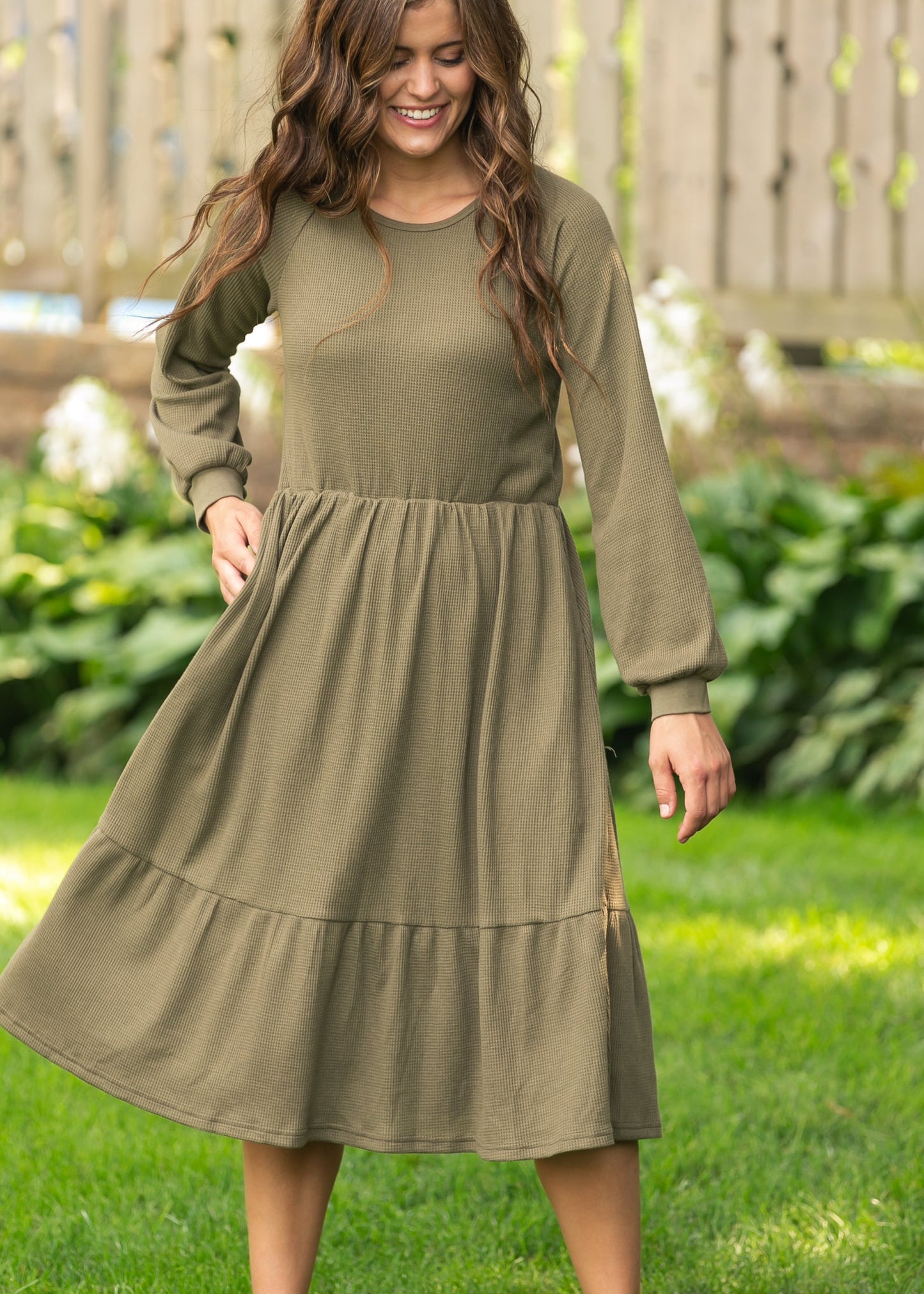 Luna Tiered Midi Dress - FINAL SALE
