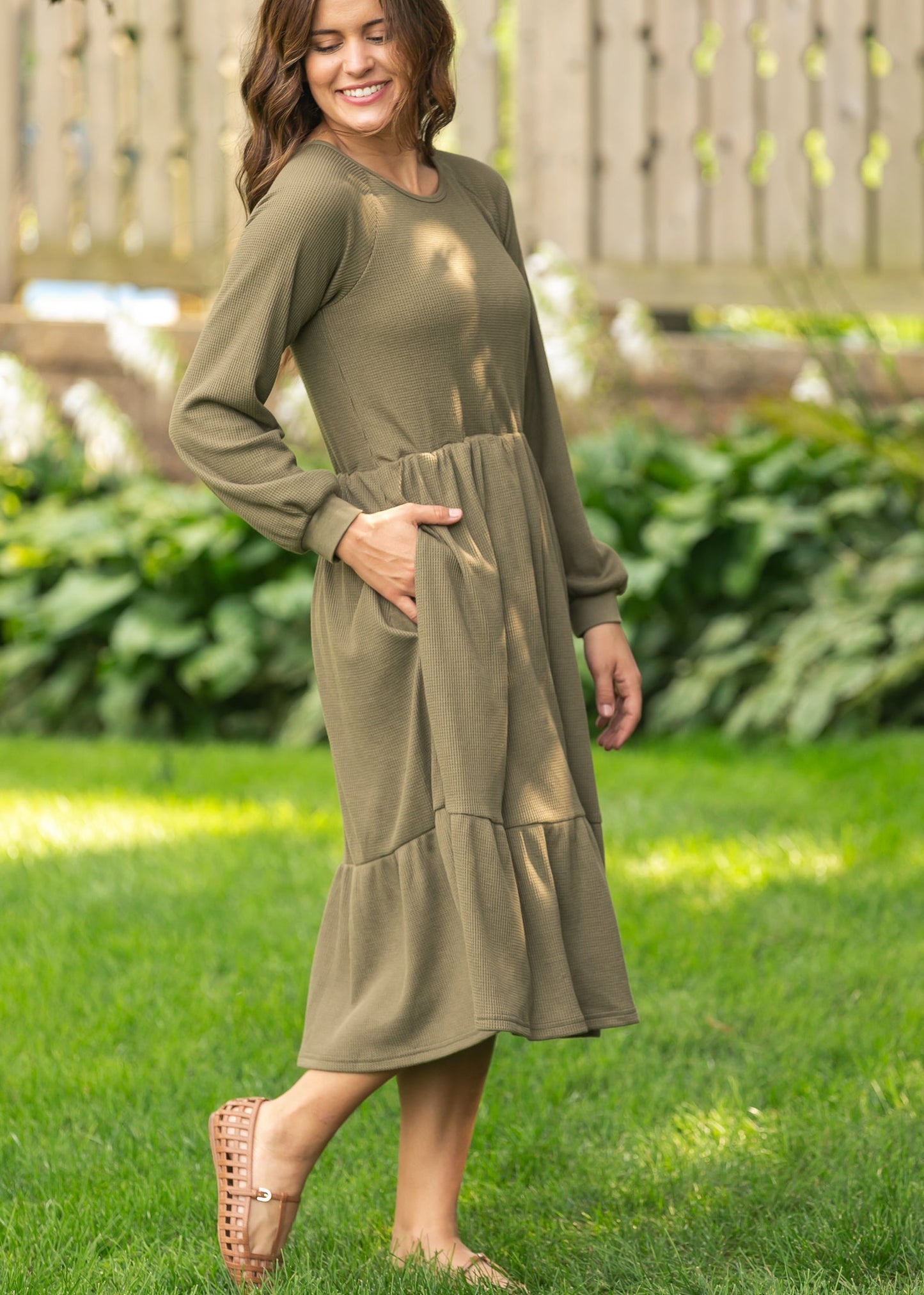 Luna Tiered Midi Dress - FINAL SALE
