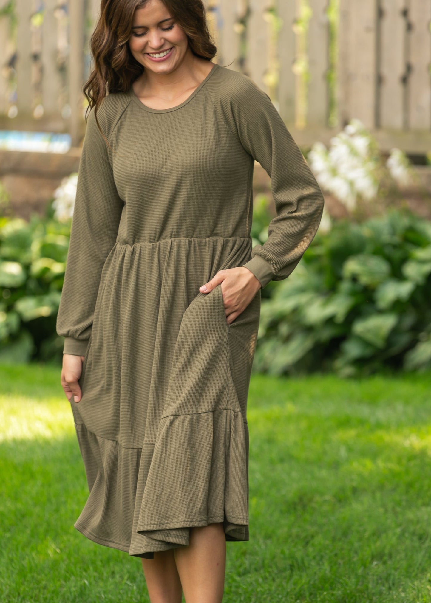 Luna Tiered Midi Dress - FINAL SALE
