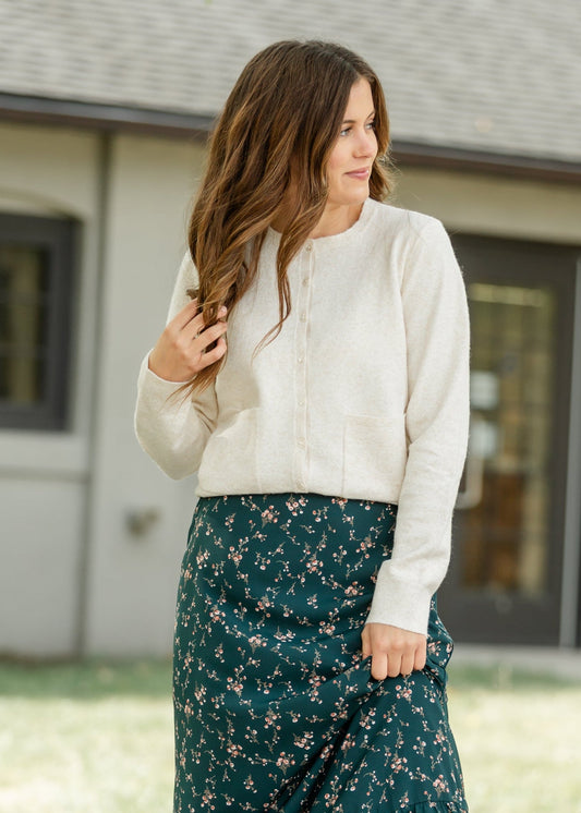 Lyra Cardigan with Front Pocket