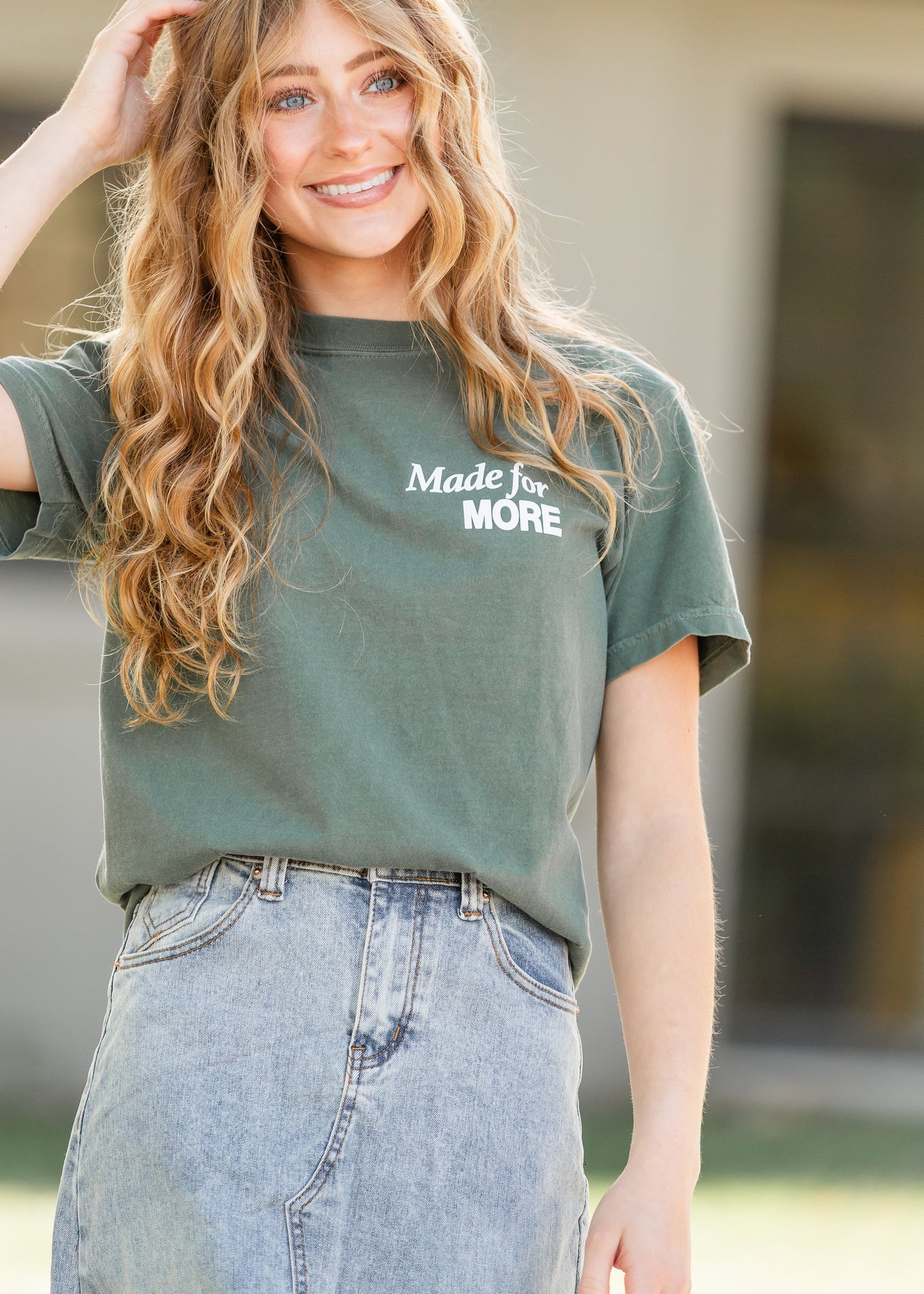 Made for More Christian Graphic T-shirt