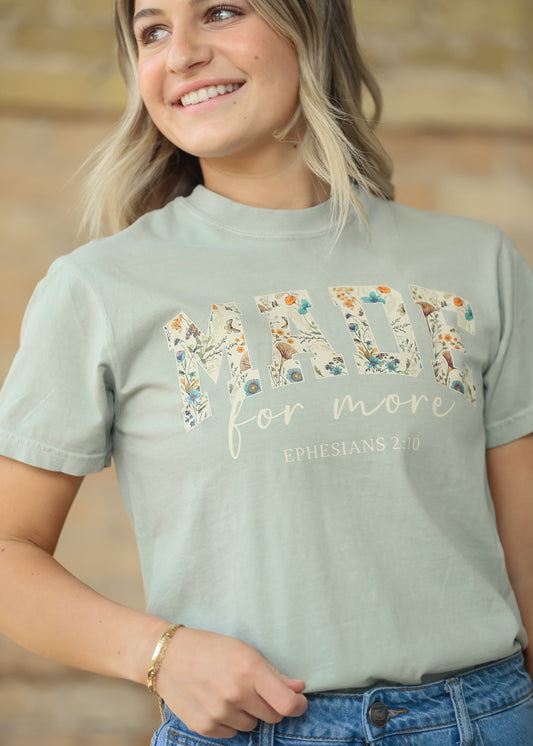 Made For More Floral Graphic T-Shirt