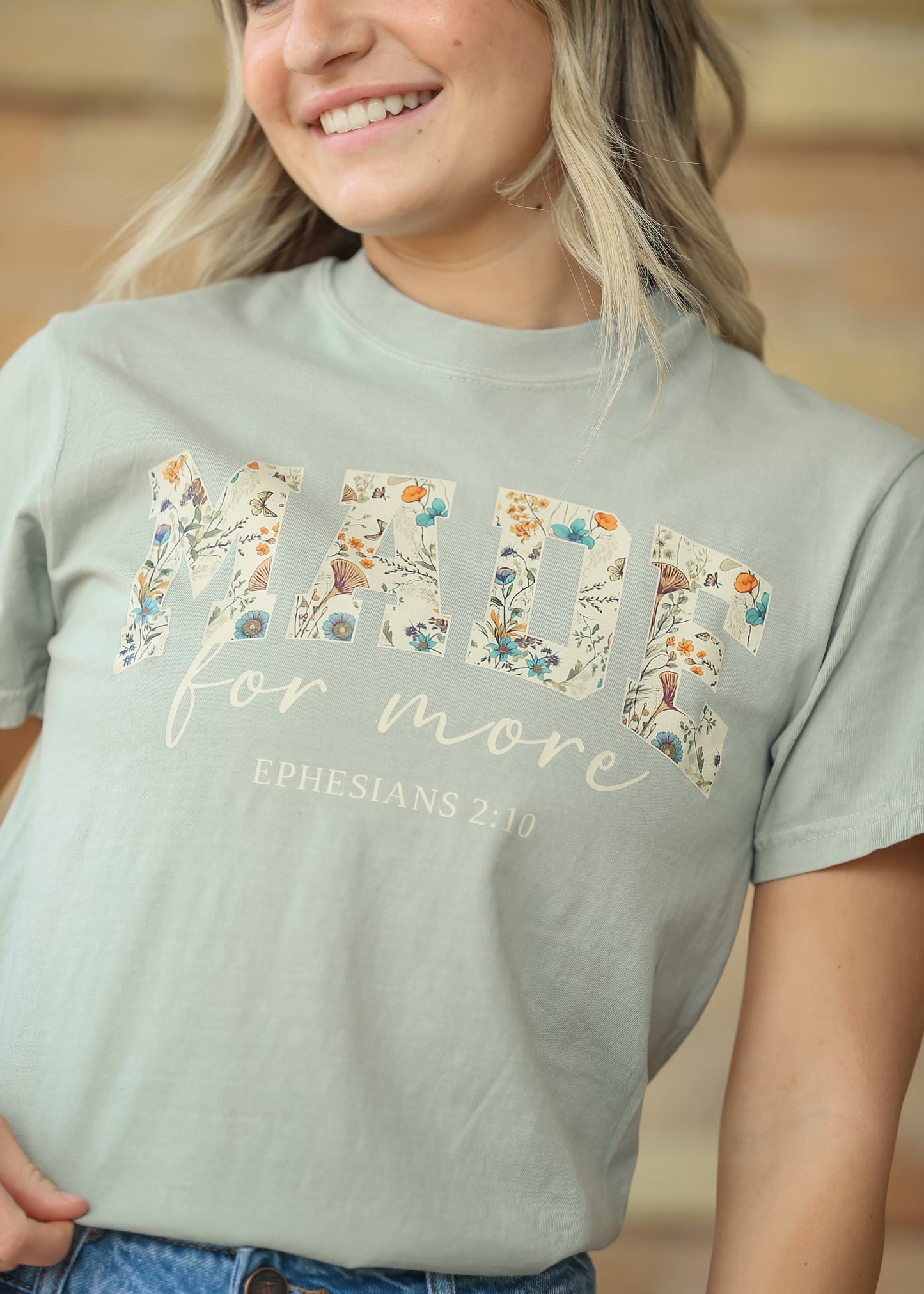 Made For More Floral Graphic T-Shirt