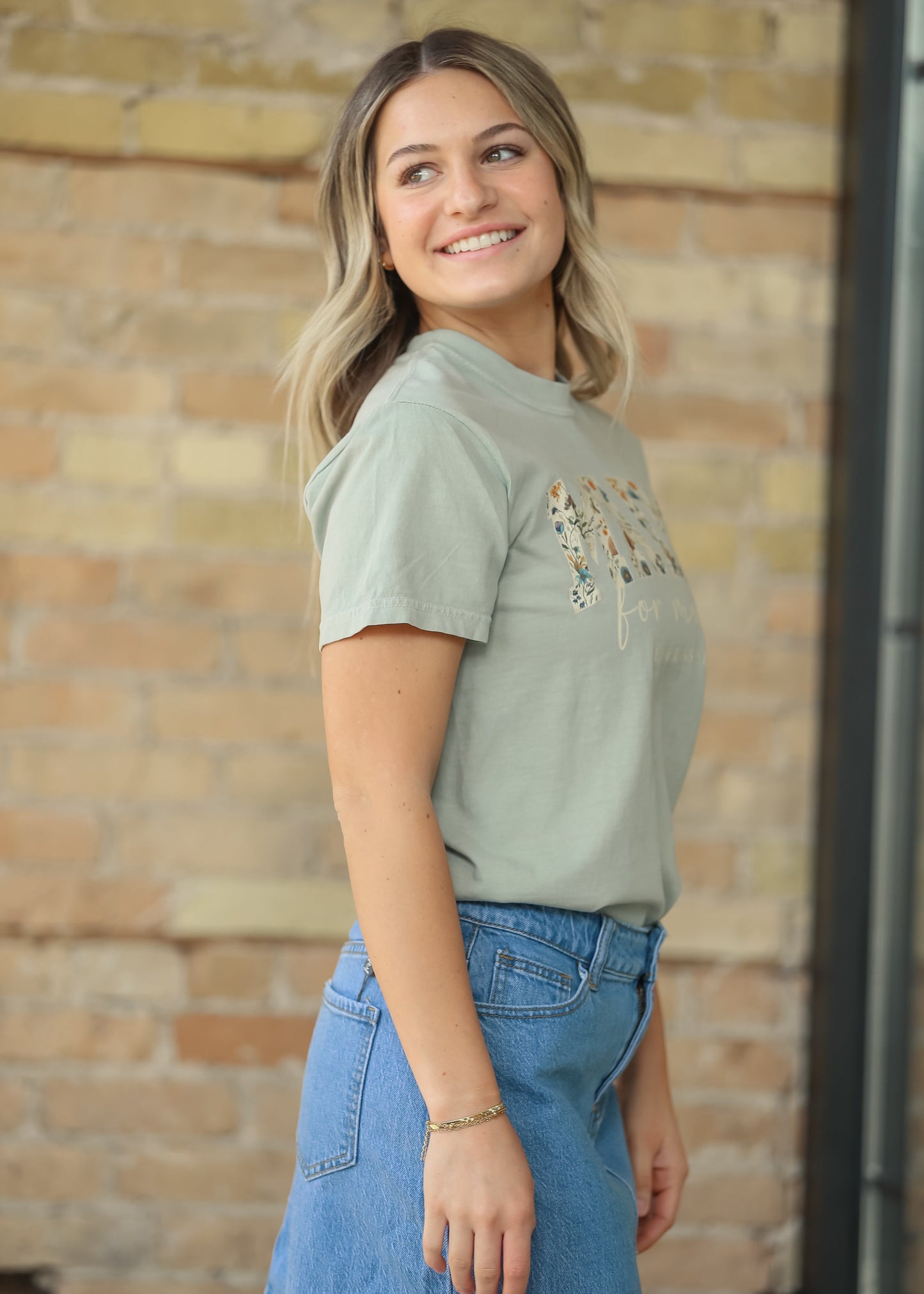 Made For More Floral Graphic T-Shirt