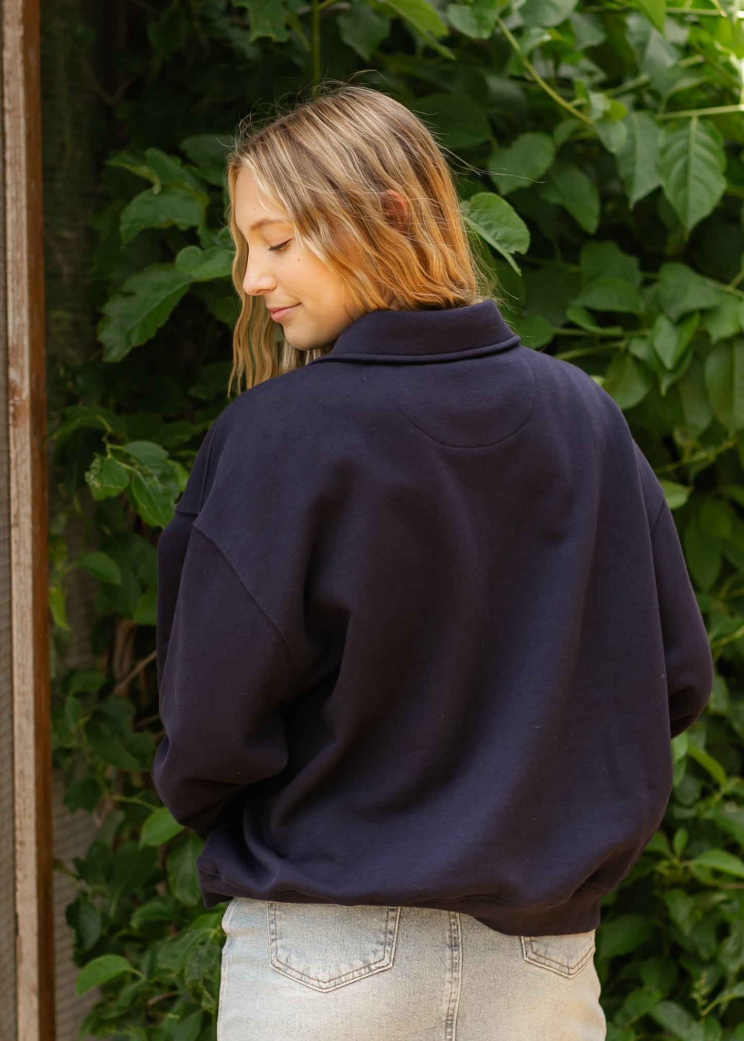 Maggie Checker Contrast Sweater - FINAL SALE