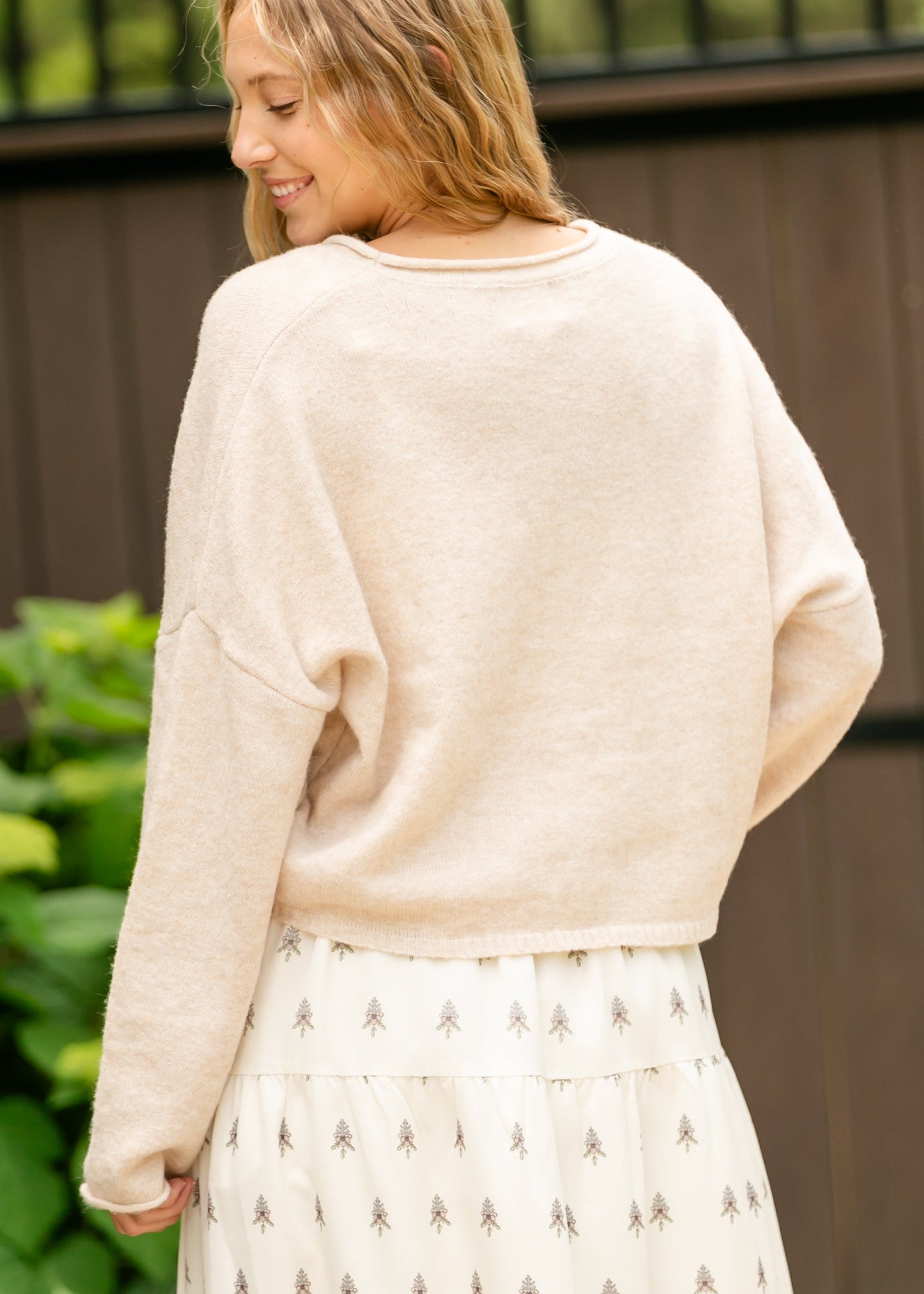 Maia V-neck Button Cardigan - FINAL SALE