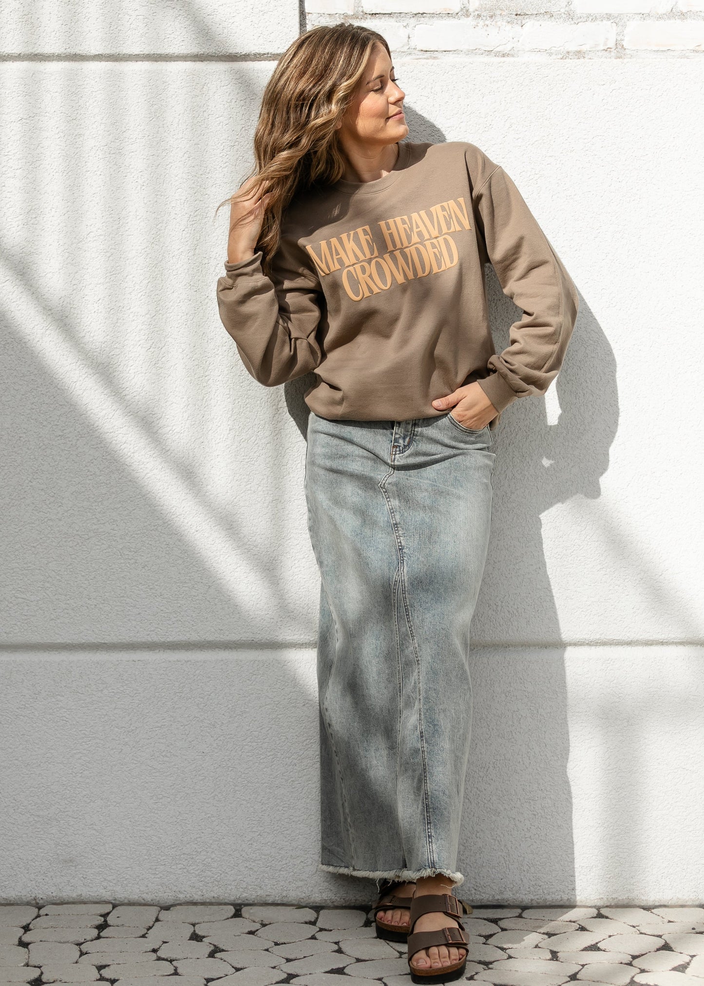 Make Heaven Crowded Pullover Sweatshirt