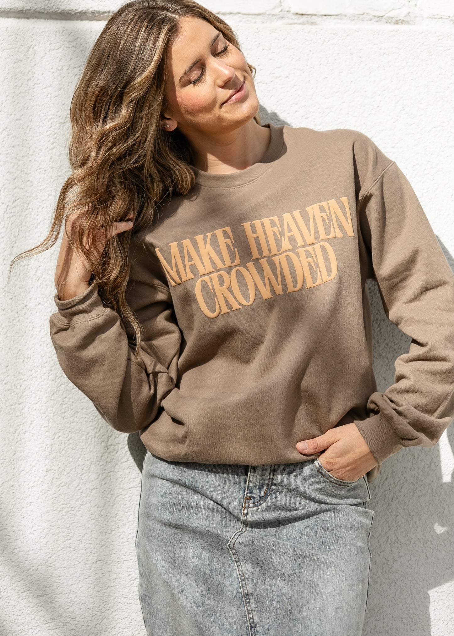 Make Heaven Crowded Pullover Sweatshirt