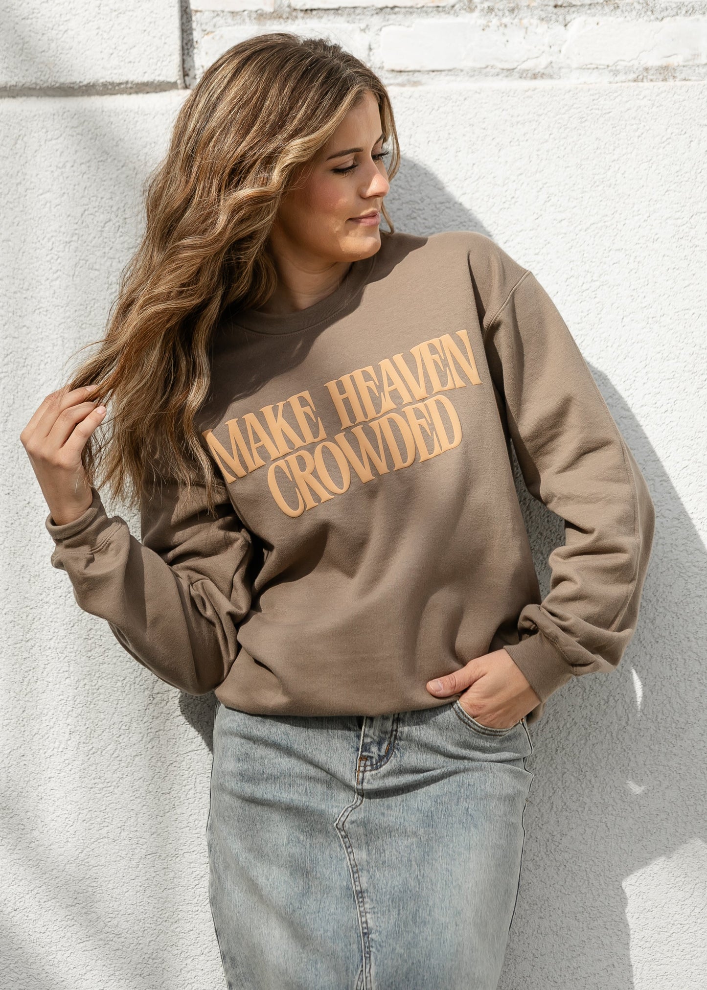 Make Heaven Crowded Pullover Sweatshirt