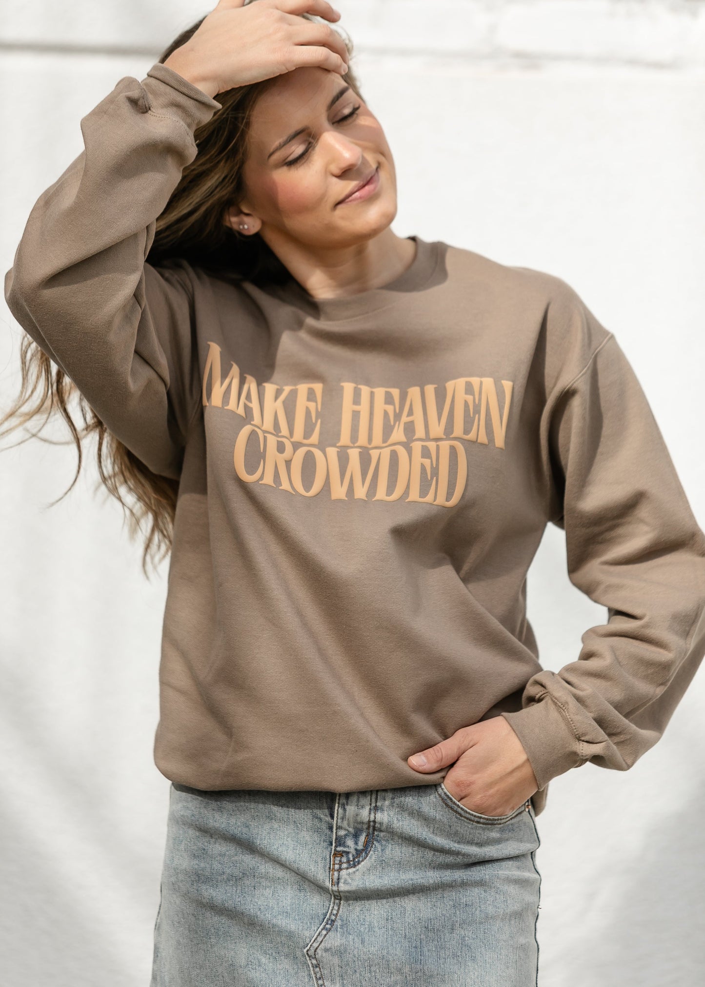 Make Heaven Crowded Pullover Sweatshirt