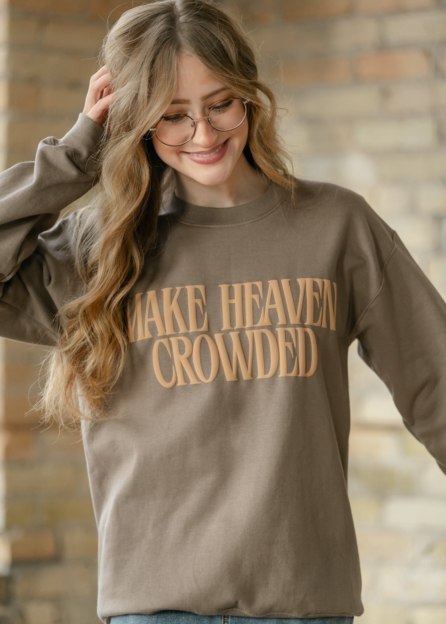 Make Heaven Crowded Pullover Sweatshirt