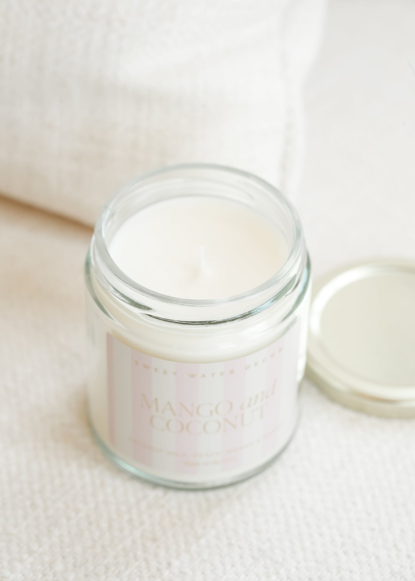 Mango and Coconut 9 oz Soy Candle - FINAL SALE