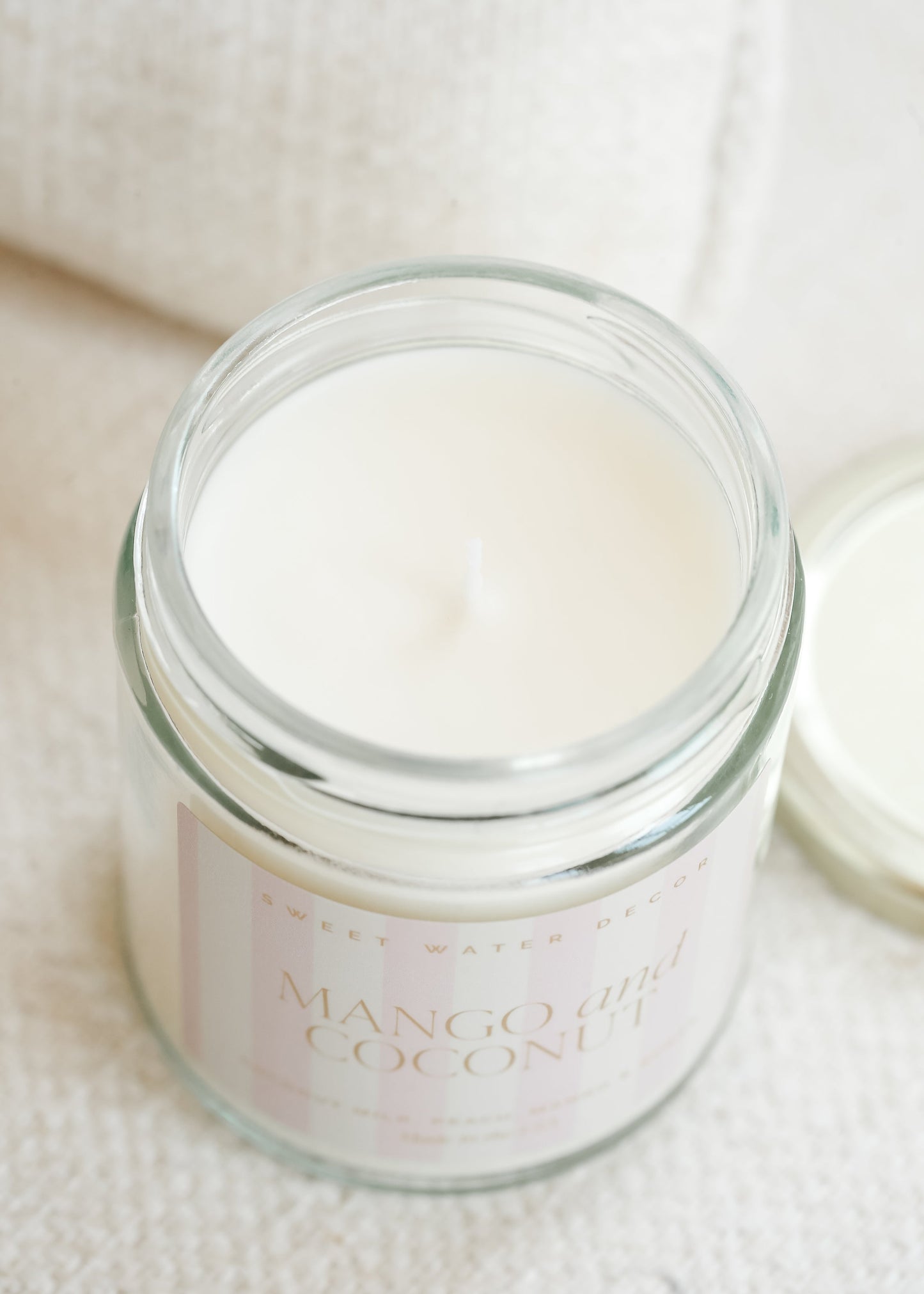 Mango and Coconut 9 oz Soy Candle - FINAL SALE