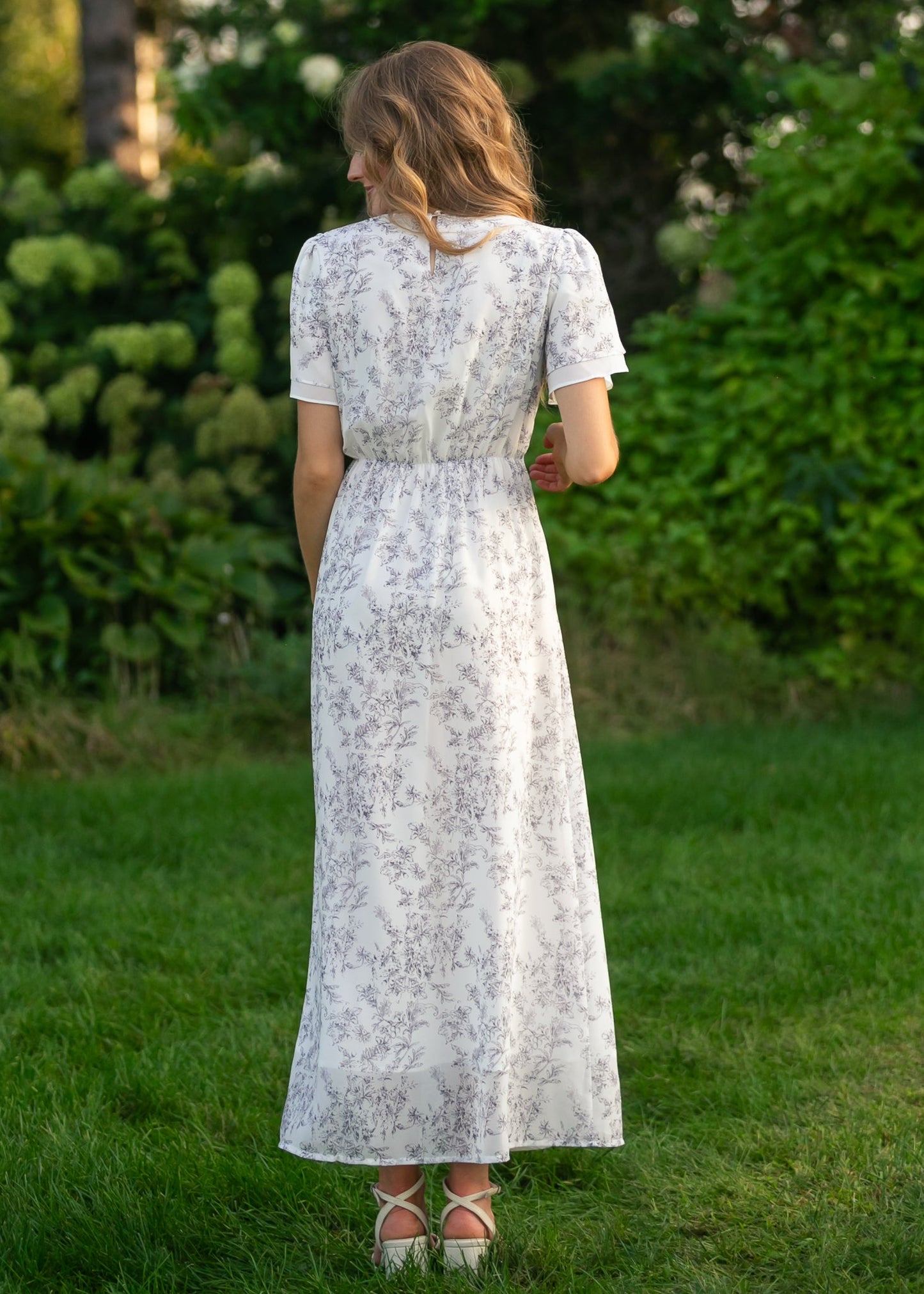 Maren Floral Straight Maxi Dress